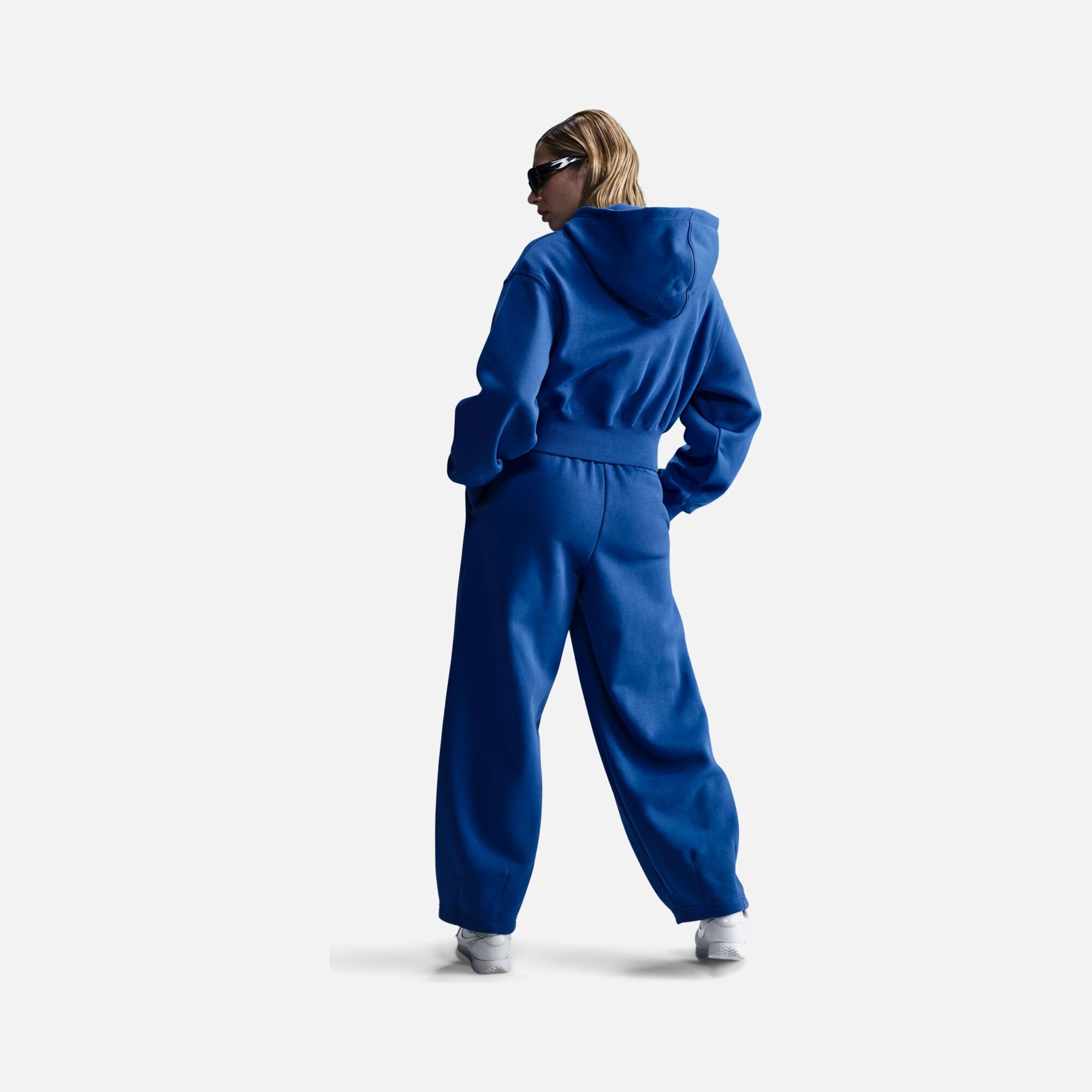 Nike Sportswear Phoenix Fleece Loose Crop Full-Zip Hooded Kadın Sweatshirt