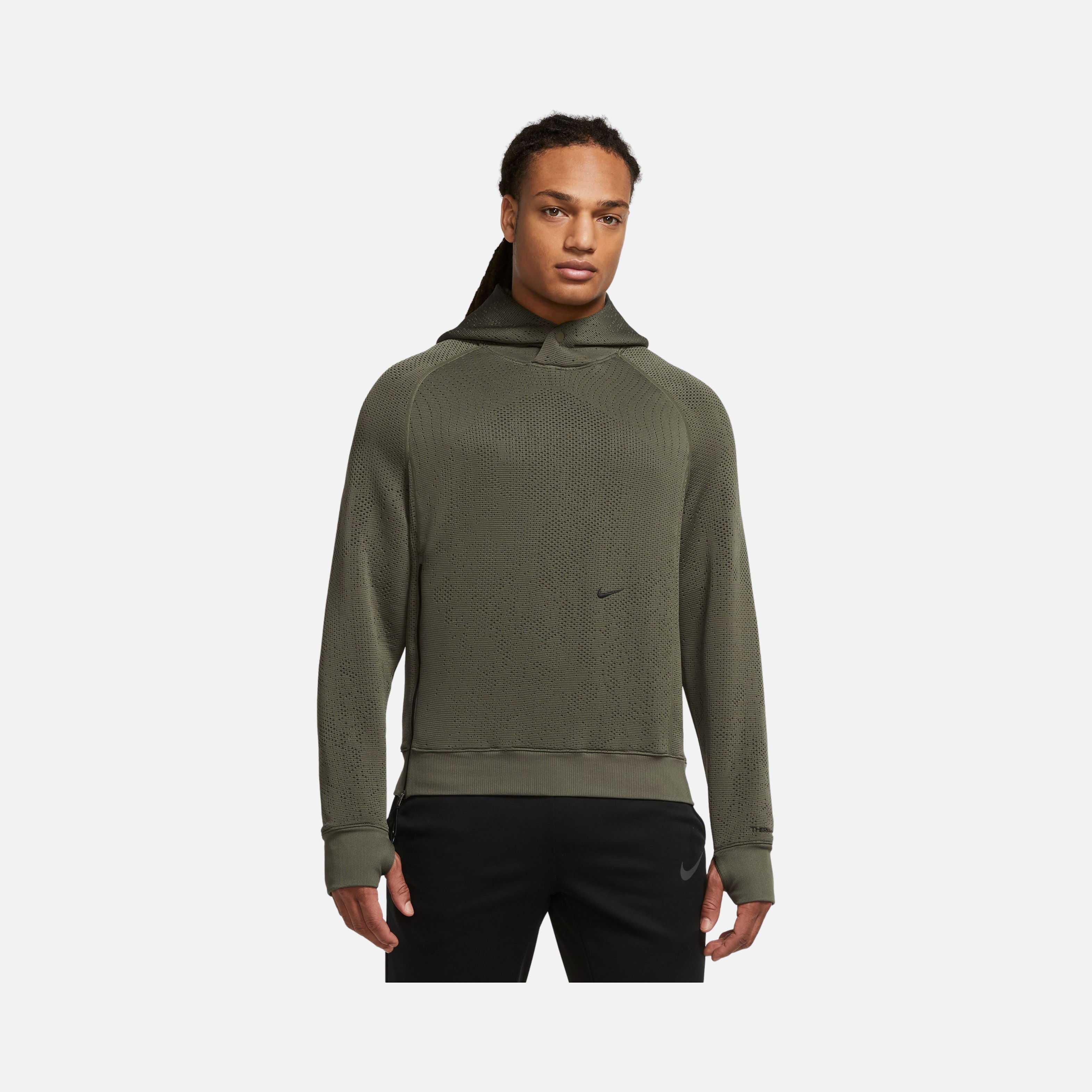 Nike Therma-Fit ADV Axis Performance System Fleece Training Hoodie Erkek Sweatshirt