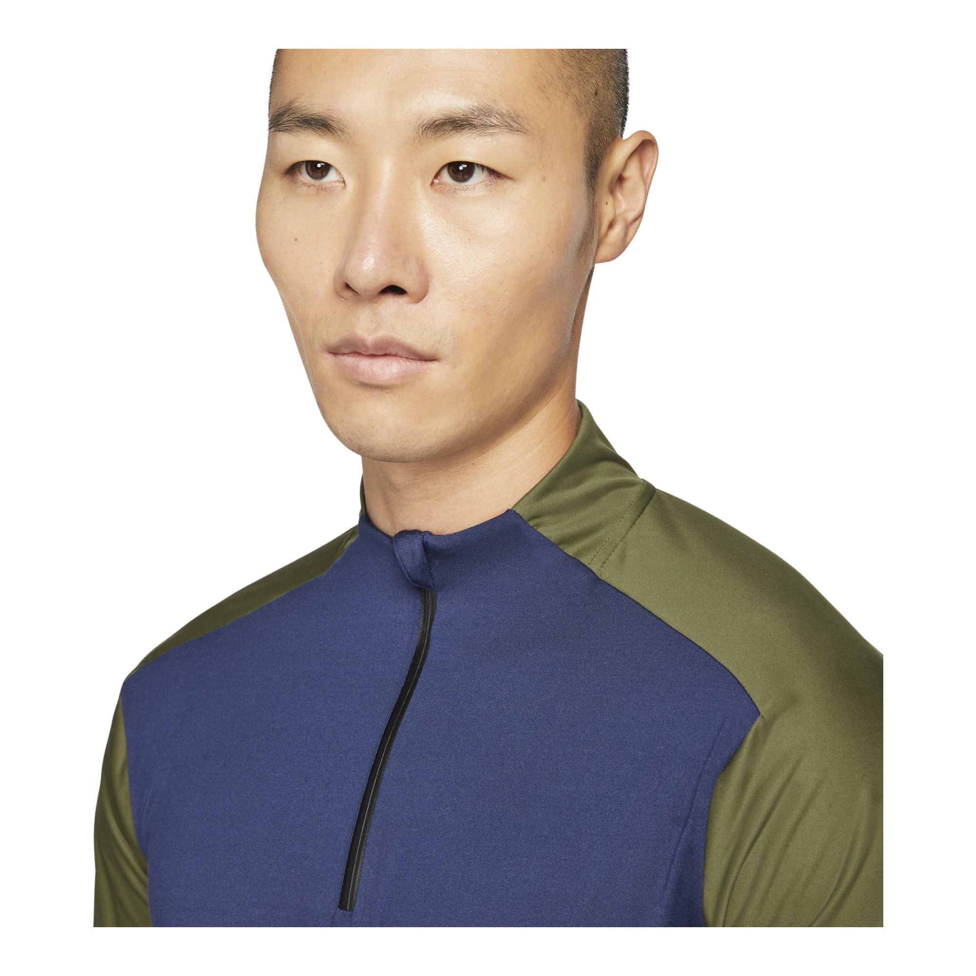 Nike Dri-Fit Trail Running 1/2-Zip Long-Sleeve Erkek Tişört