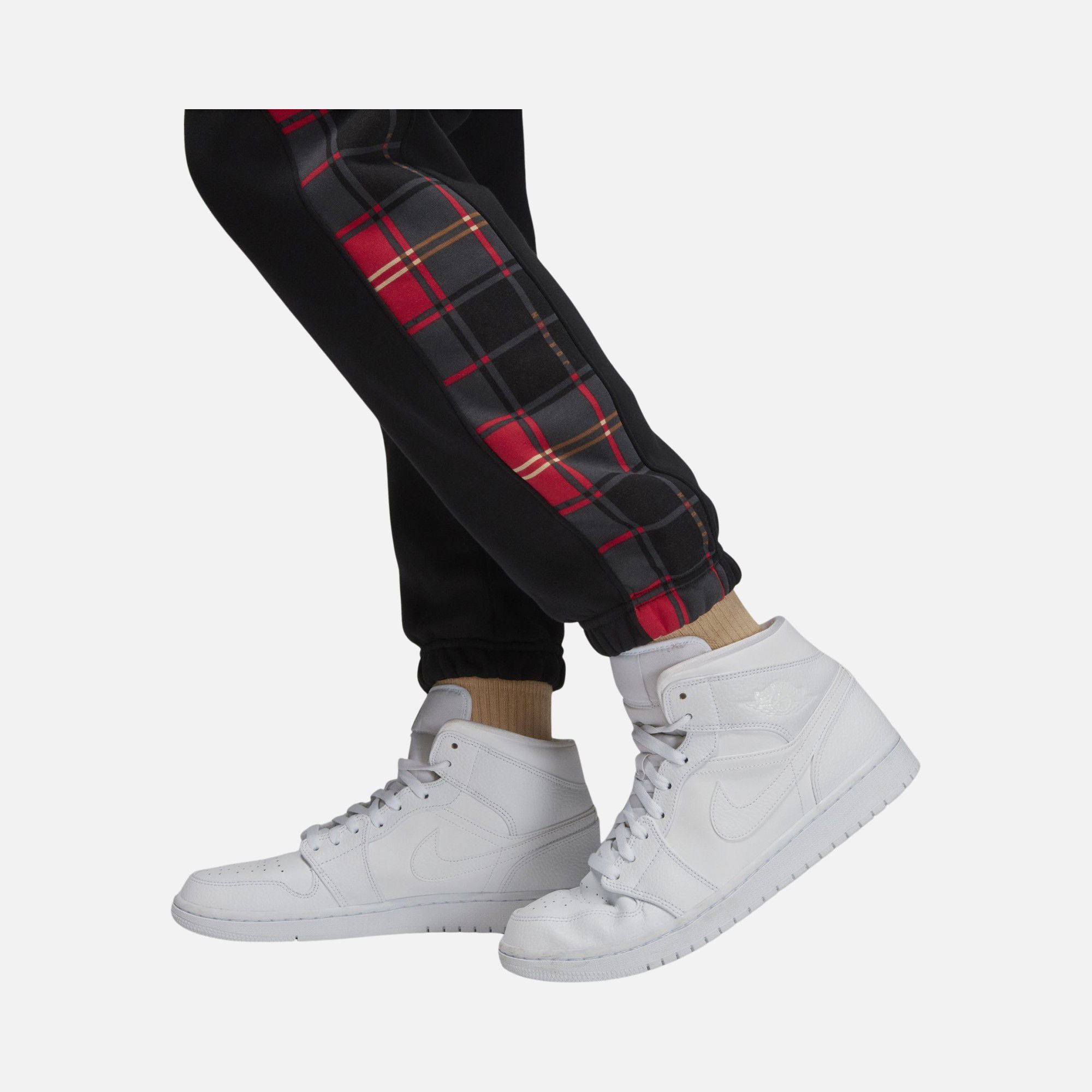 Nike Jordan Essential Flight Artist Series Plaid Block Fleece Kadın Eşofman Altı