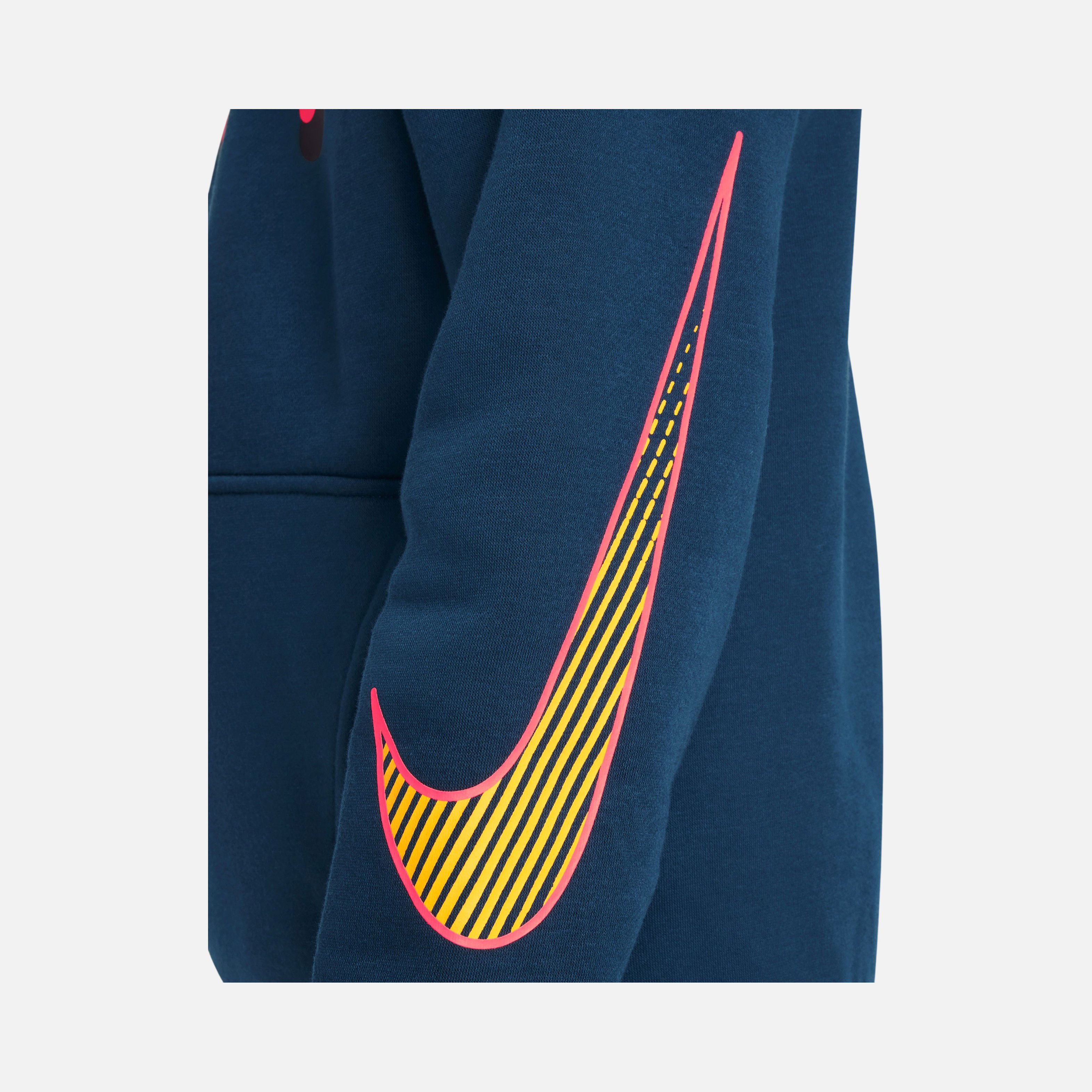 Nike Kylian Mbappé Club Fleece Multidirectional Hoodie Çocuk Sweatshirt