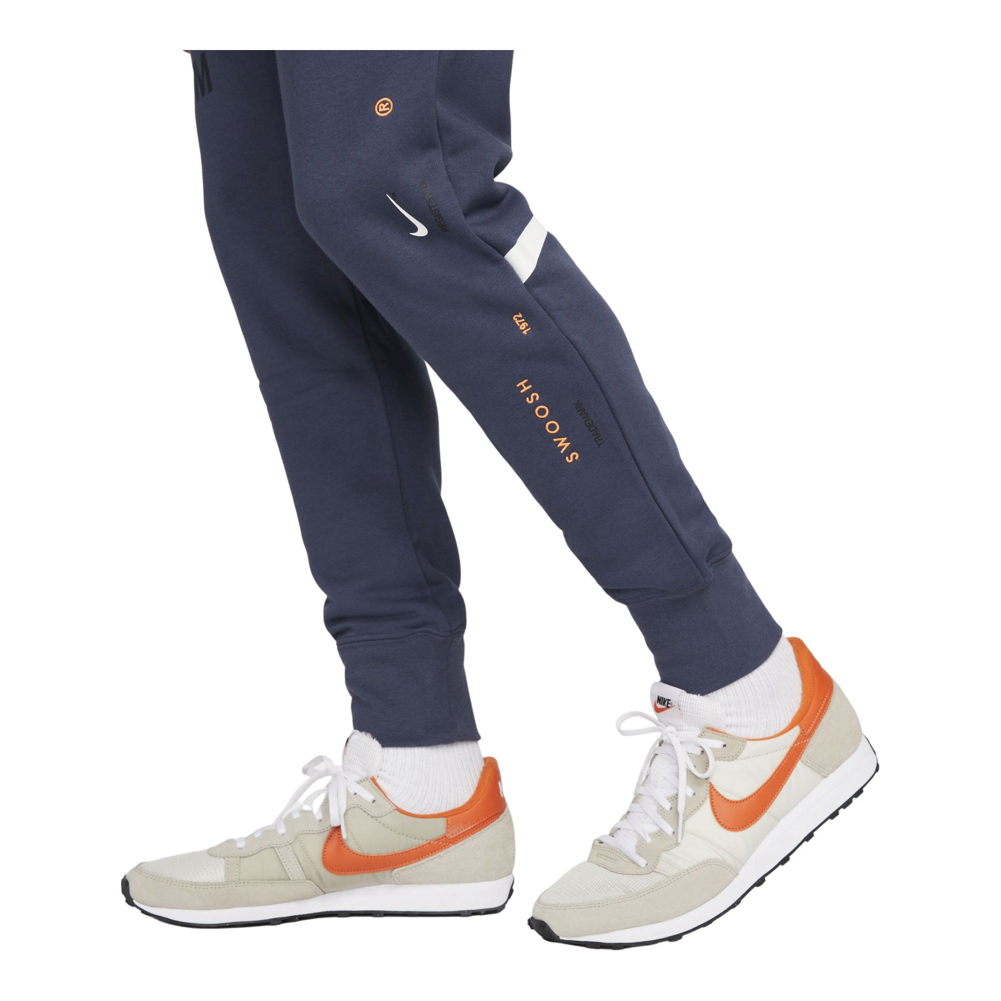 Nike Sportswear Swoosh Semi-Brushed-Back Erkek Eşofman Altı