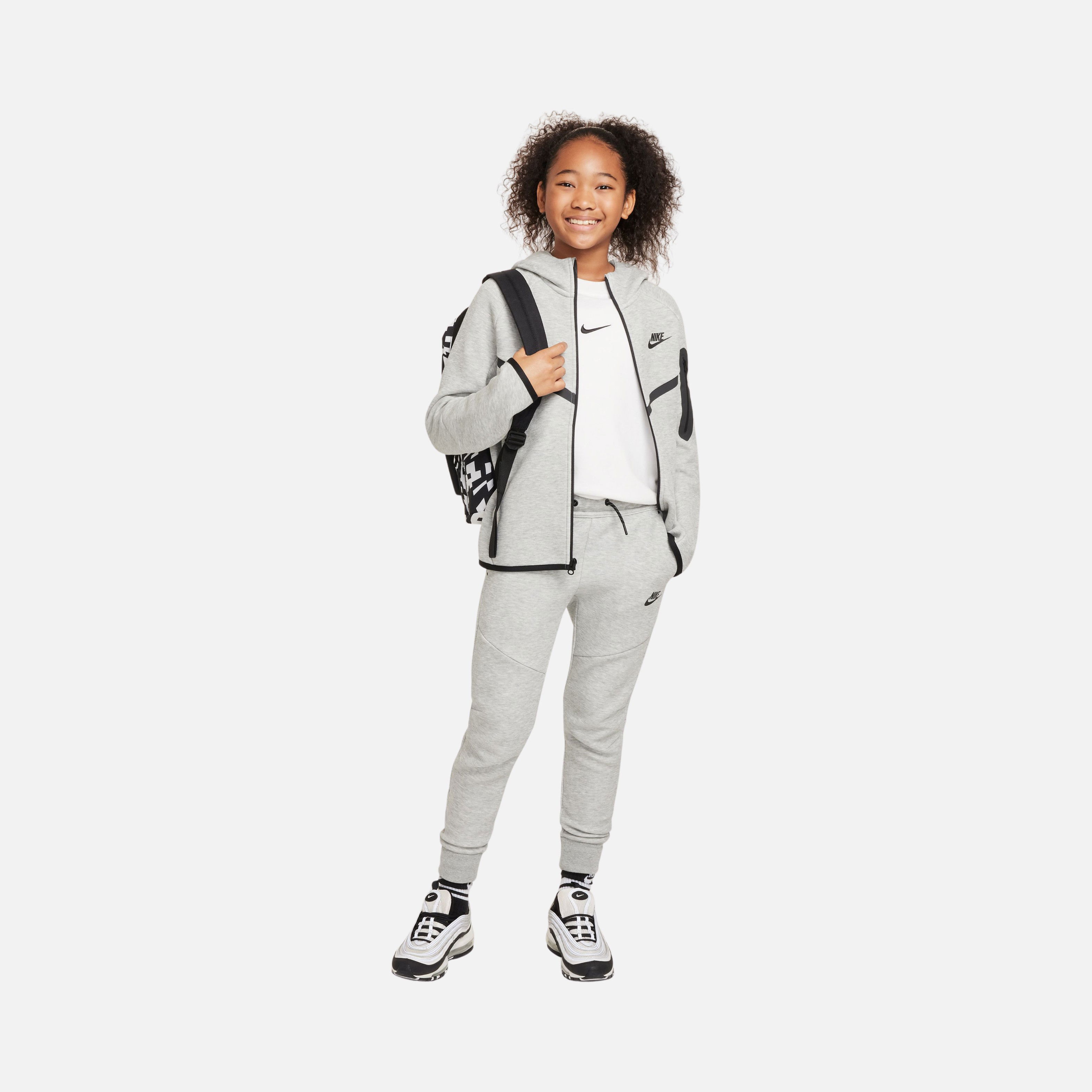 Nike Sportswear Smooth Tech Fleece Full-Zip Hooded Çocuk Sweatshirt