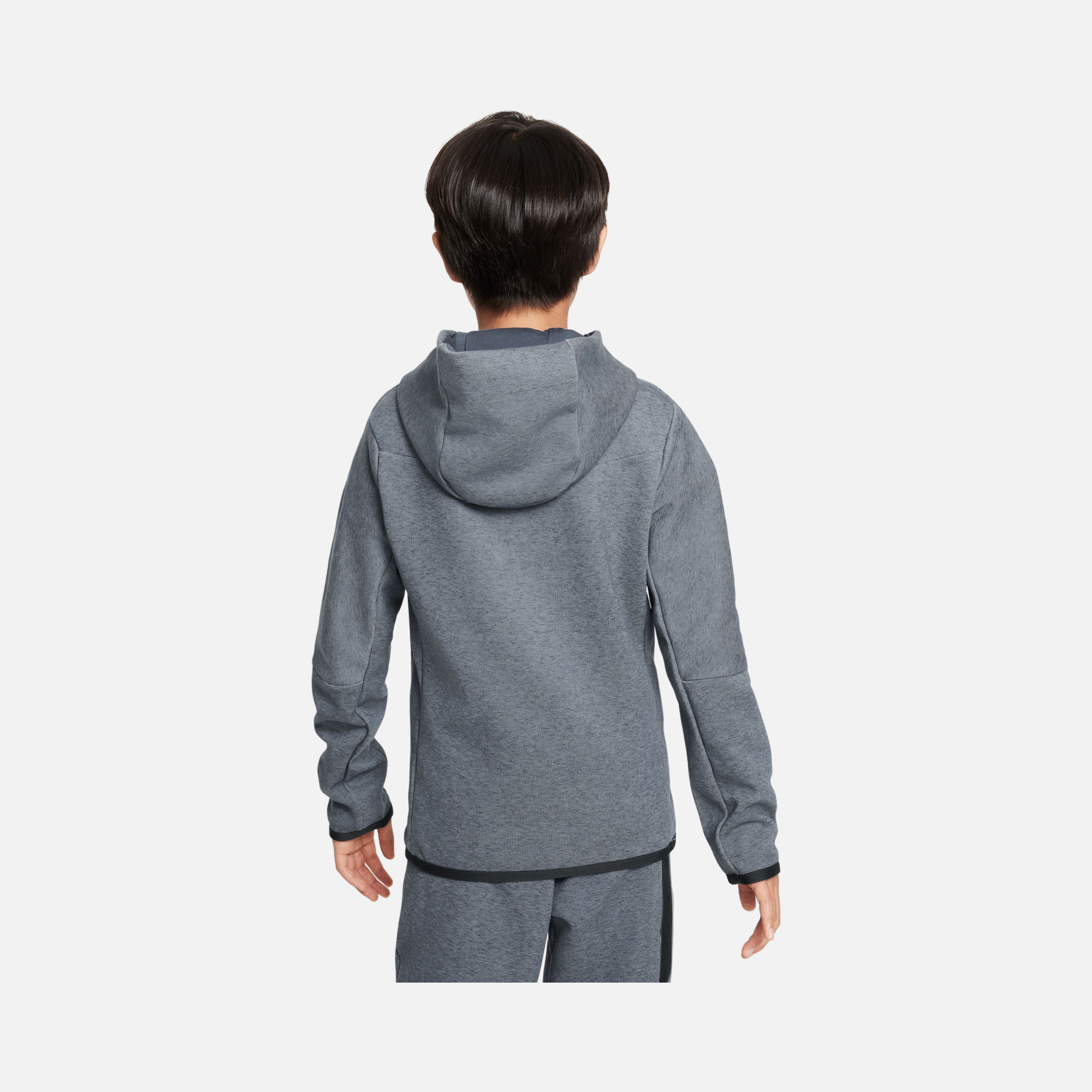 Nike Sportswear FC Barcelona Tech Fleece Windrunner Full-Zip Hoodie Çocuk Sweatshirt