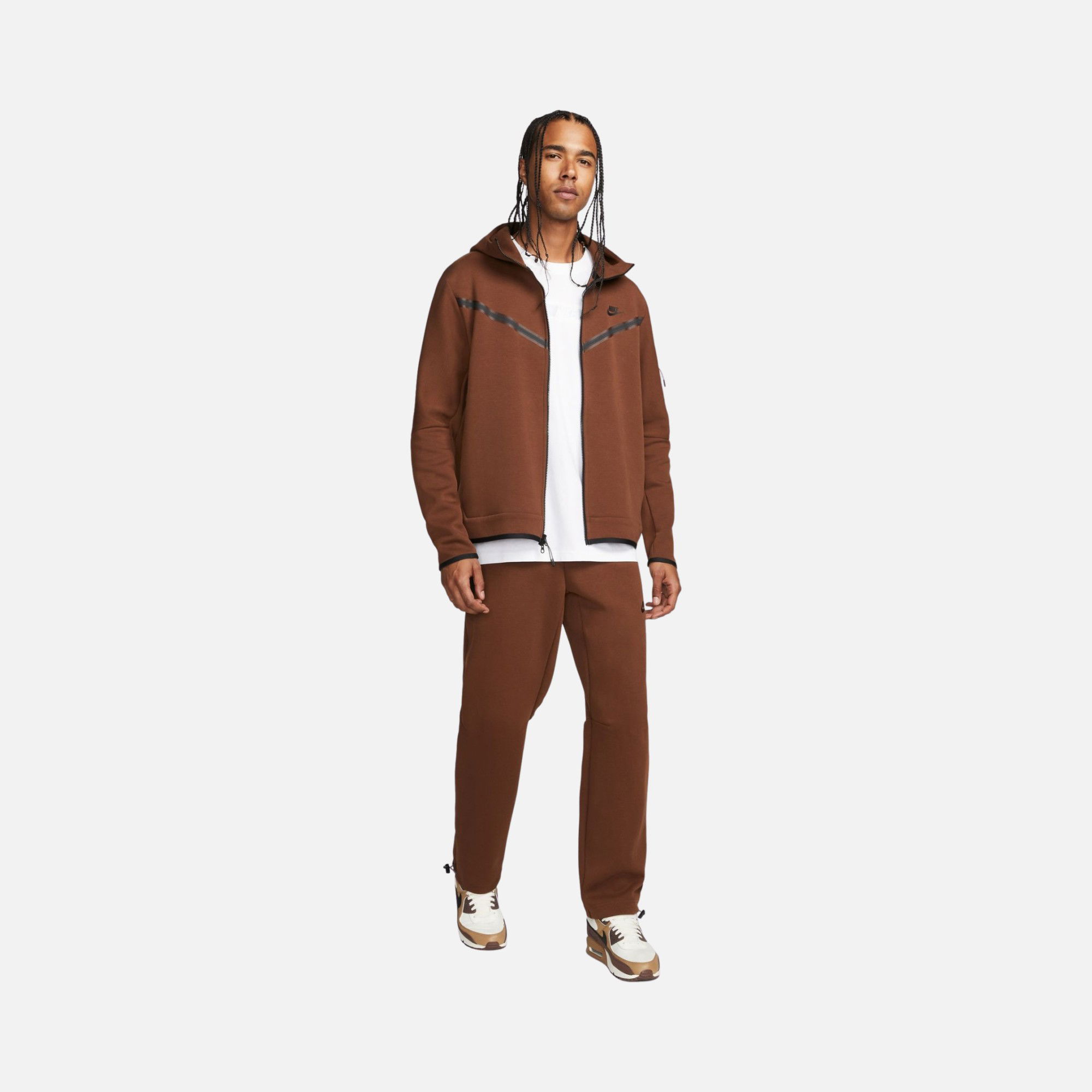 Nike Sportswear Tech Fleece Full-Zip Hoodie Erkek Sweatshirt