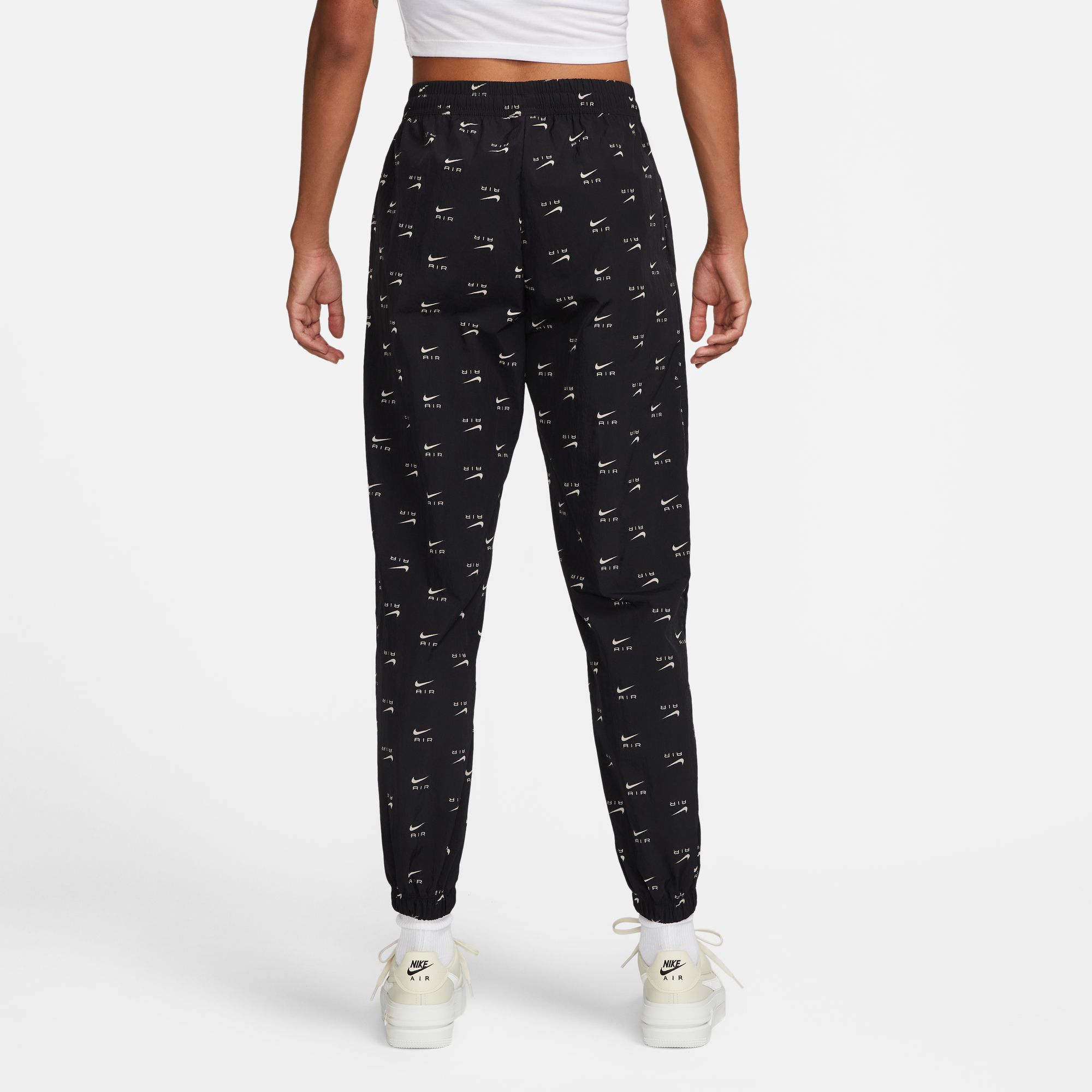 Nike Sportswear Air All-Over Print Woven Mid-Rise Kadın Eşofman Altı