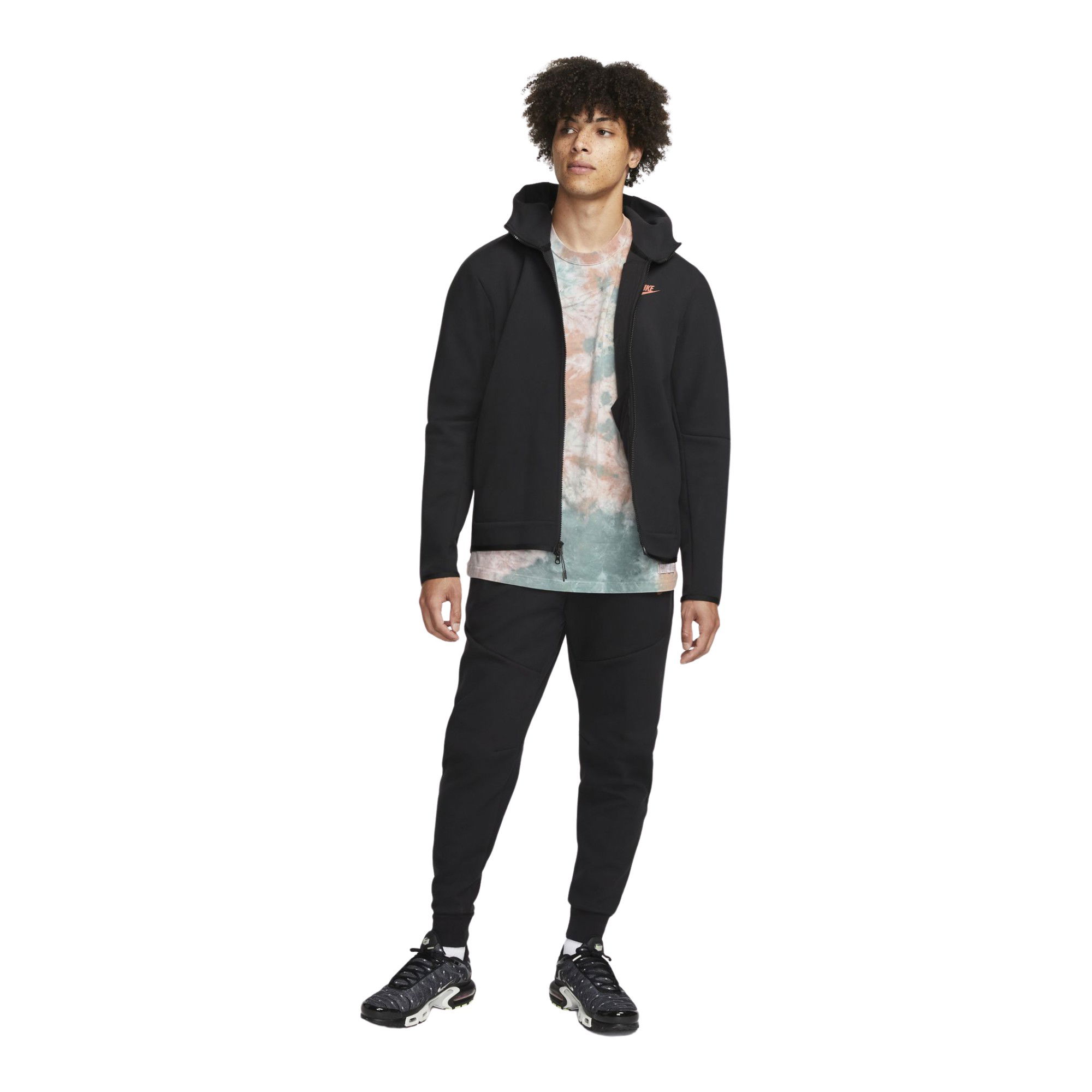 Nike Sportswear Tech Fleece Brushed Full-Zip Hoodie Erkek Sweatshirt