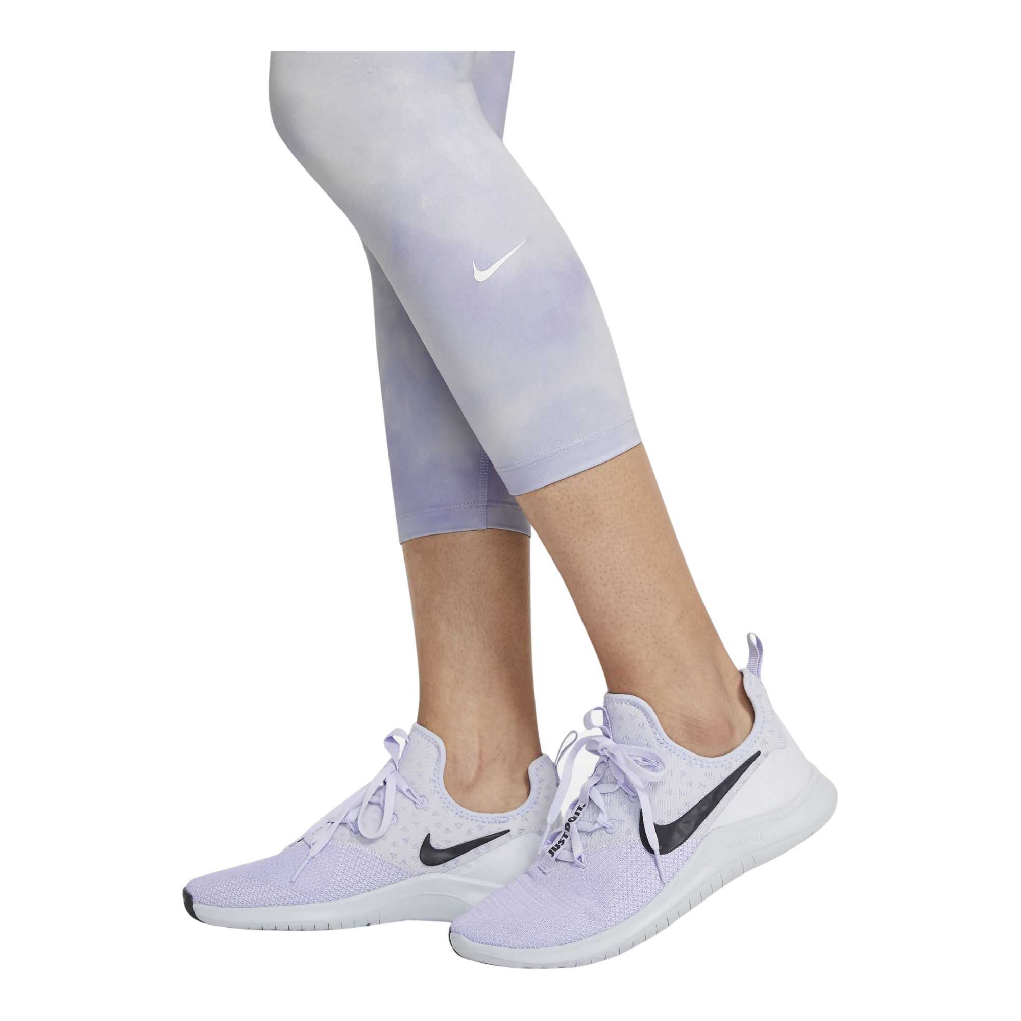 Nike One Icon Clash Mid-Rise Crop Leggings Kadın Tayt