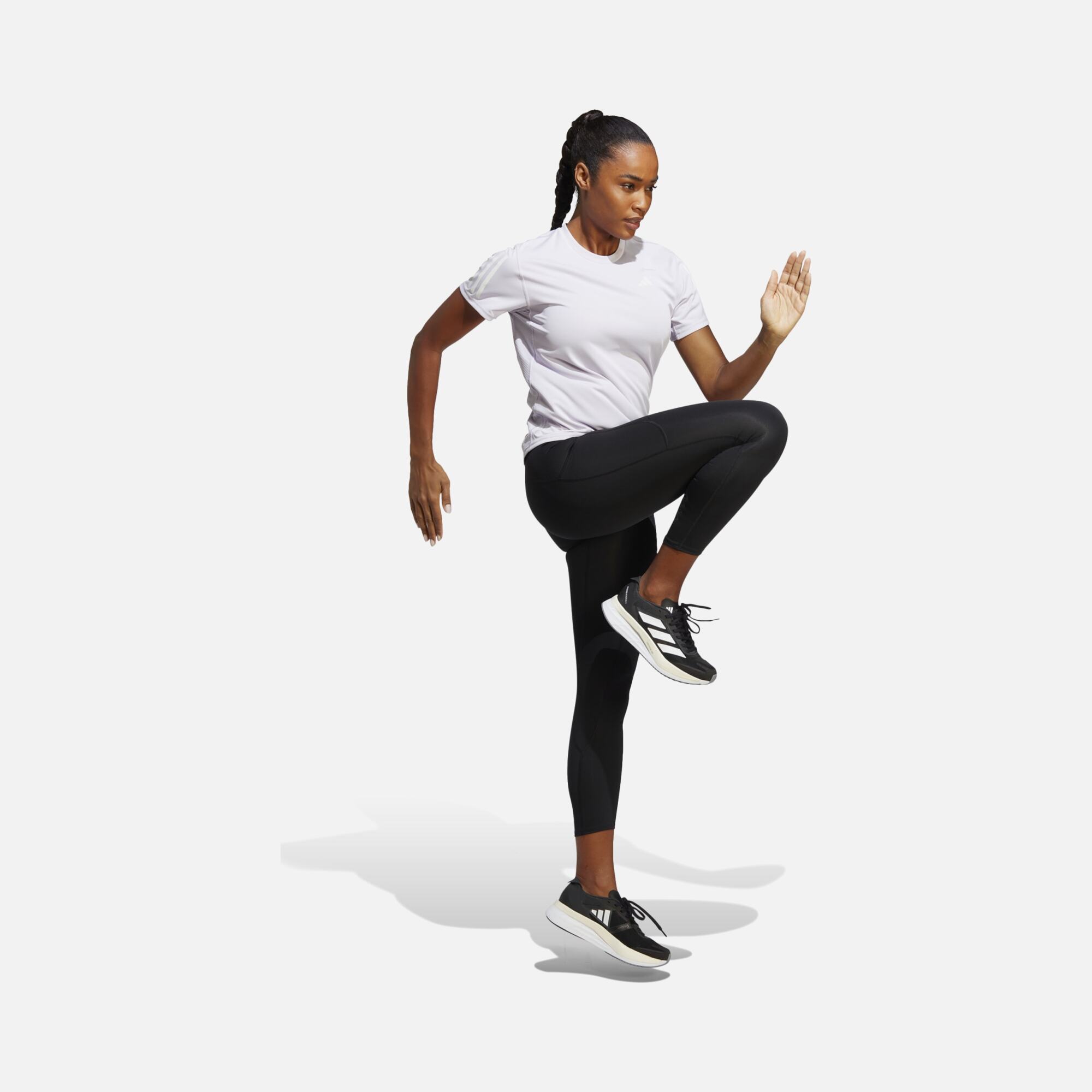 adidas Own the Run Regular-Fit Running Short-Sleeve Kadın Tişört