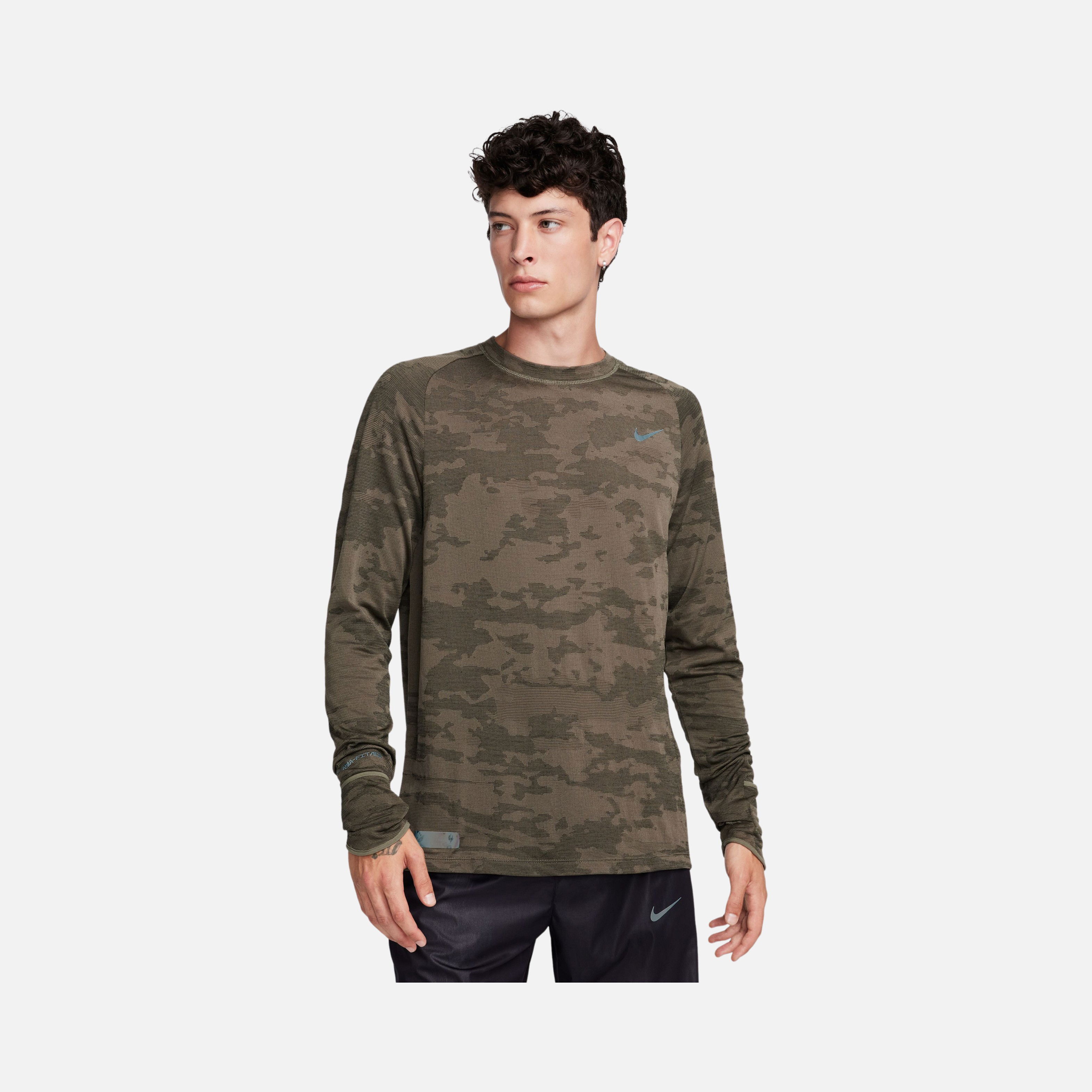 Nike Therma-Fit ADV Running Division Long-Sleeve Erkek Tişört