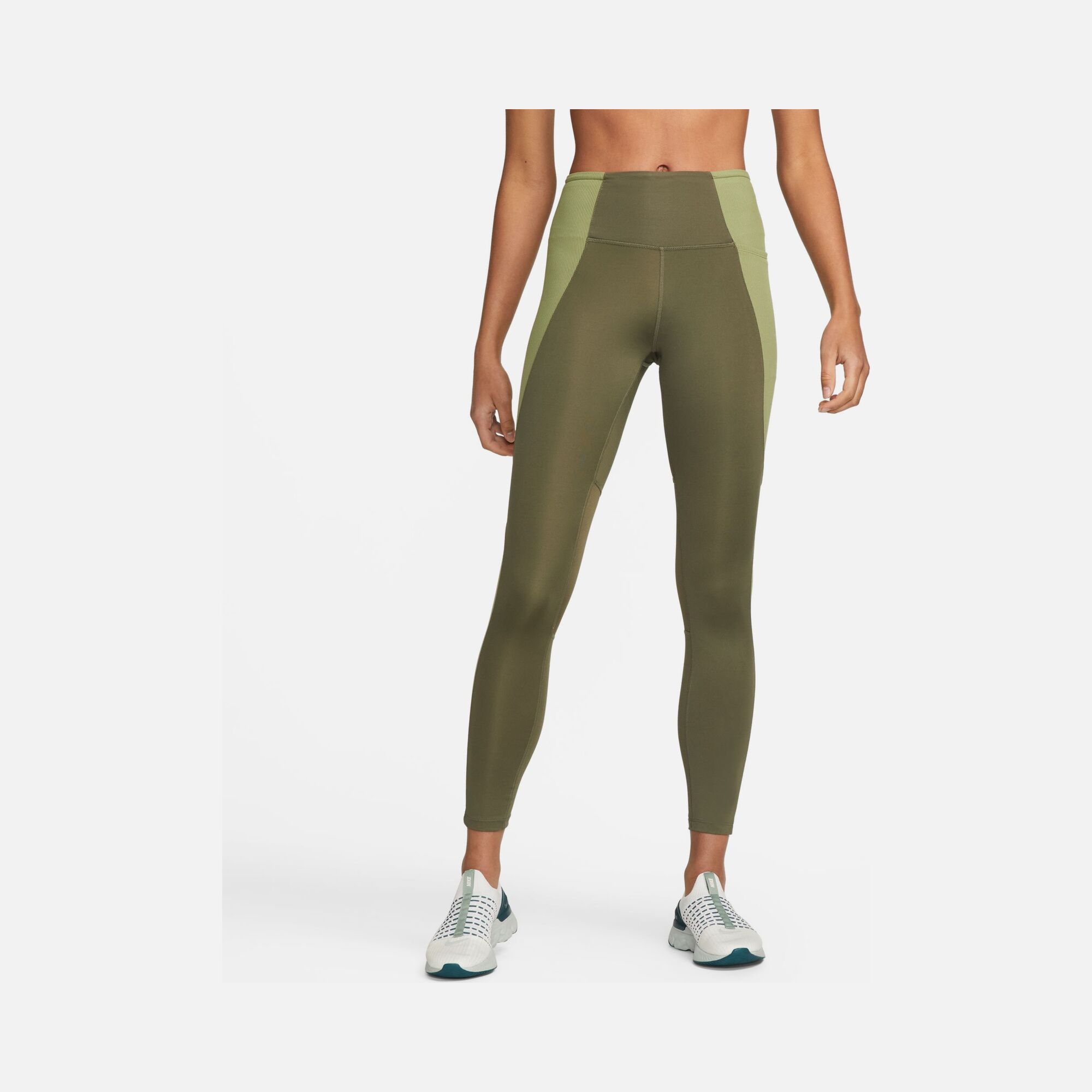 Nike Dri-Fit Air Fast Mid-Rise 7/8 Running Kadın Tayt