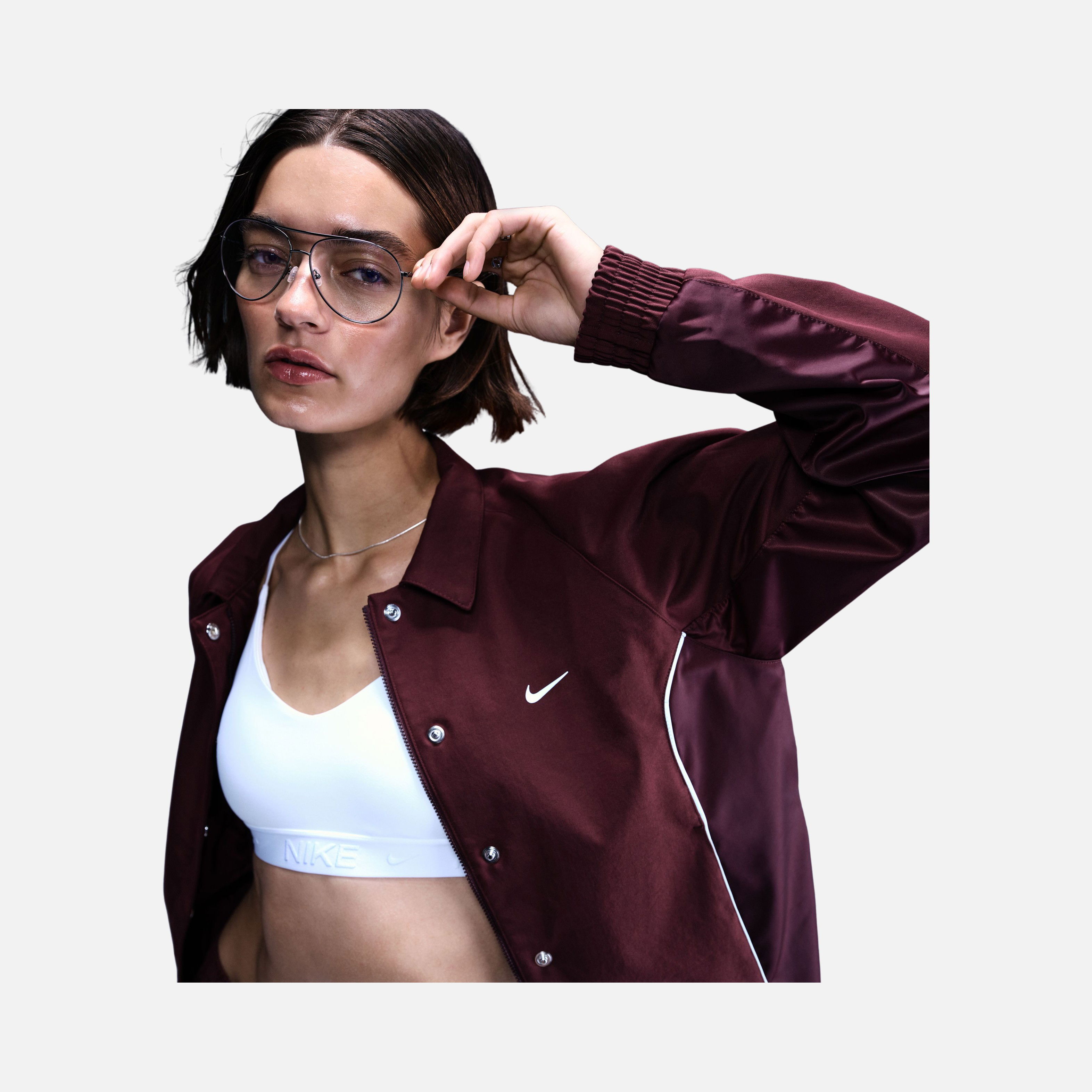 Nike Sportswear Gel Woven Full Snap Closure Kadın Ceket