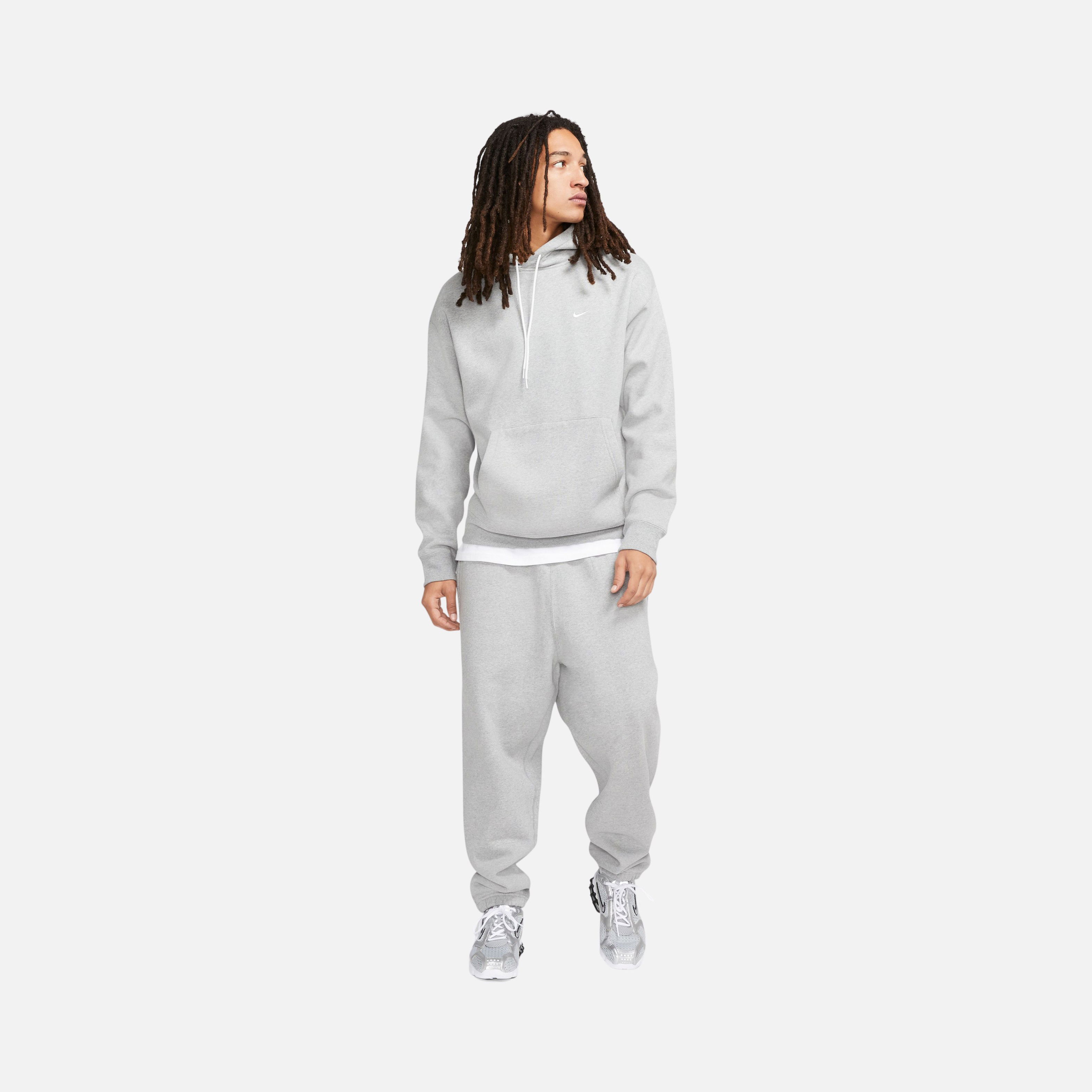 Nike Sportswear Solo Swoosh Fleece Heavyweight Hoodie Erkek Sweatshirt