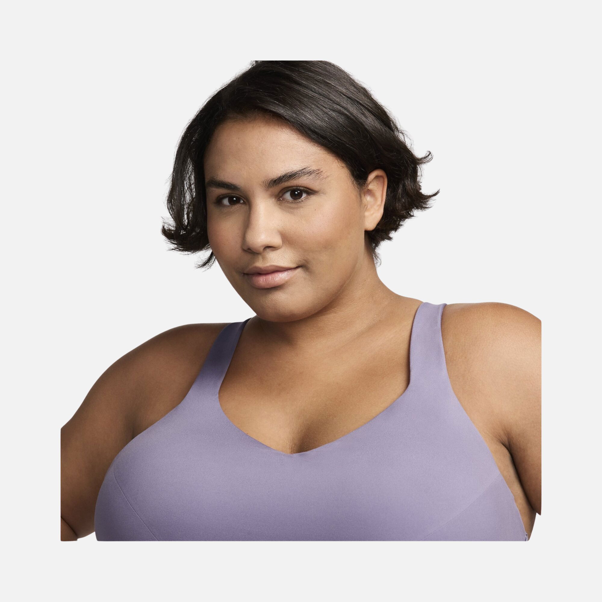 Nike Indy High-Support Padded Adjustable Sports Training (Plus Size) Kadın Bra