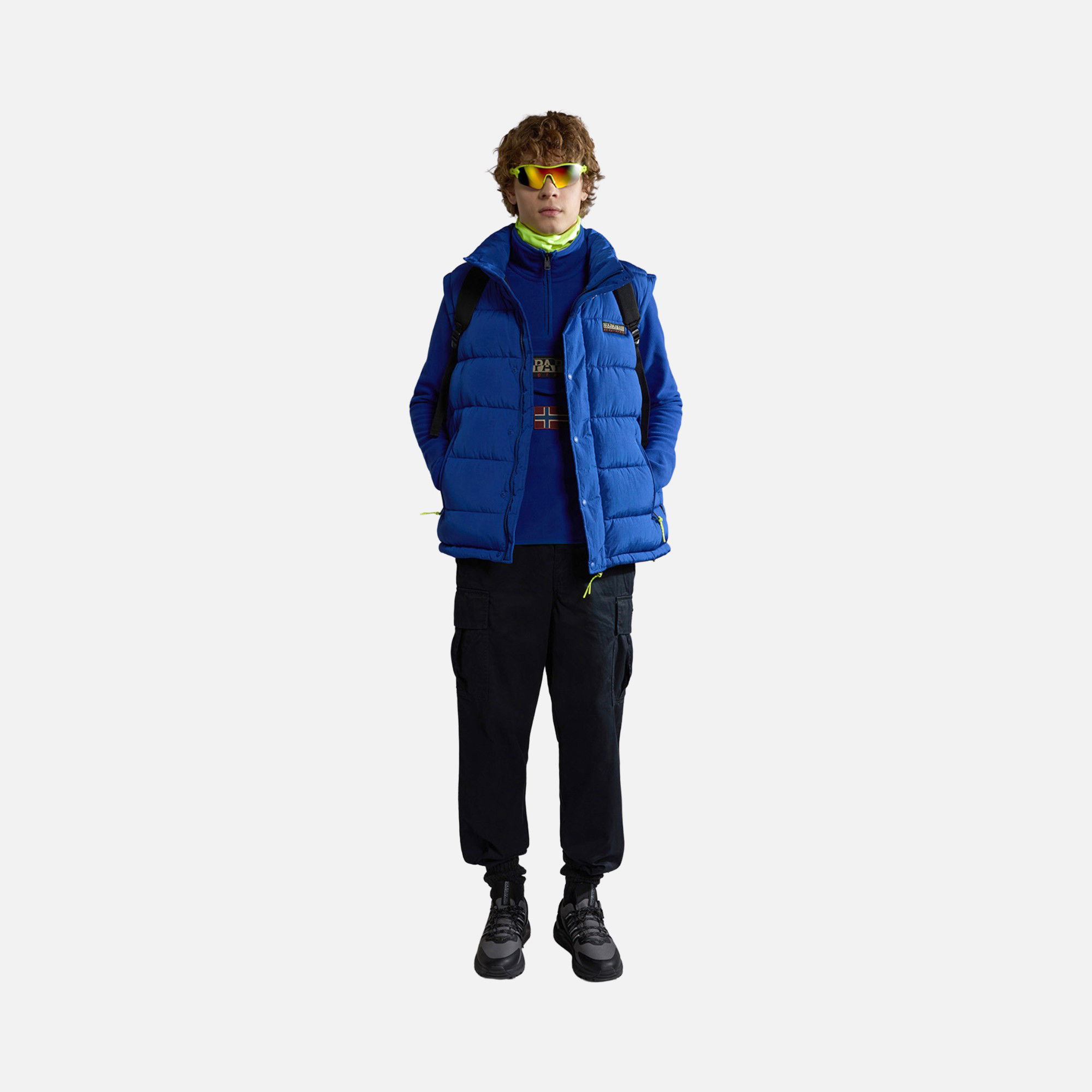 Napapijri Sportswear Burgee Half-Zip Erkek Sweatshirt