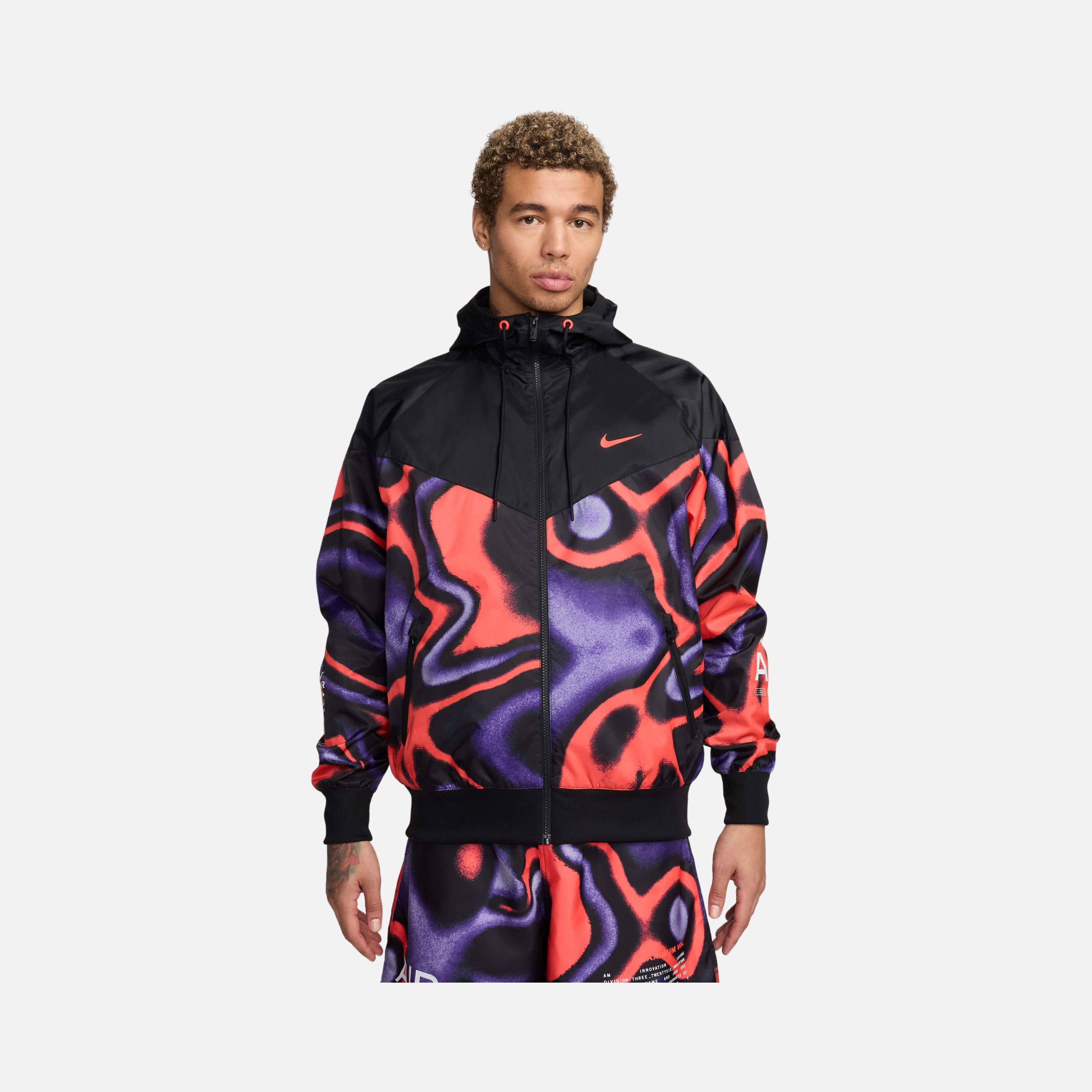 Nike Sportswear Windrunner Woven Lined Max Vol Full-Zip Hoodie Erkek Ceket