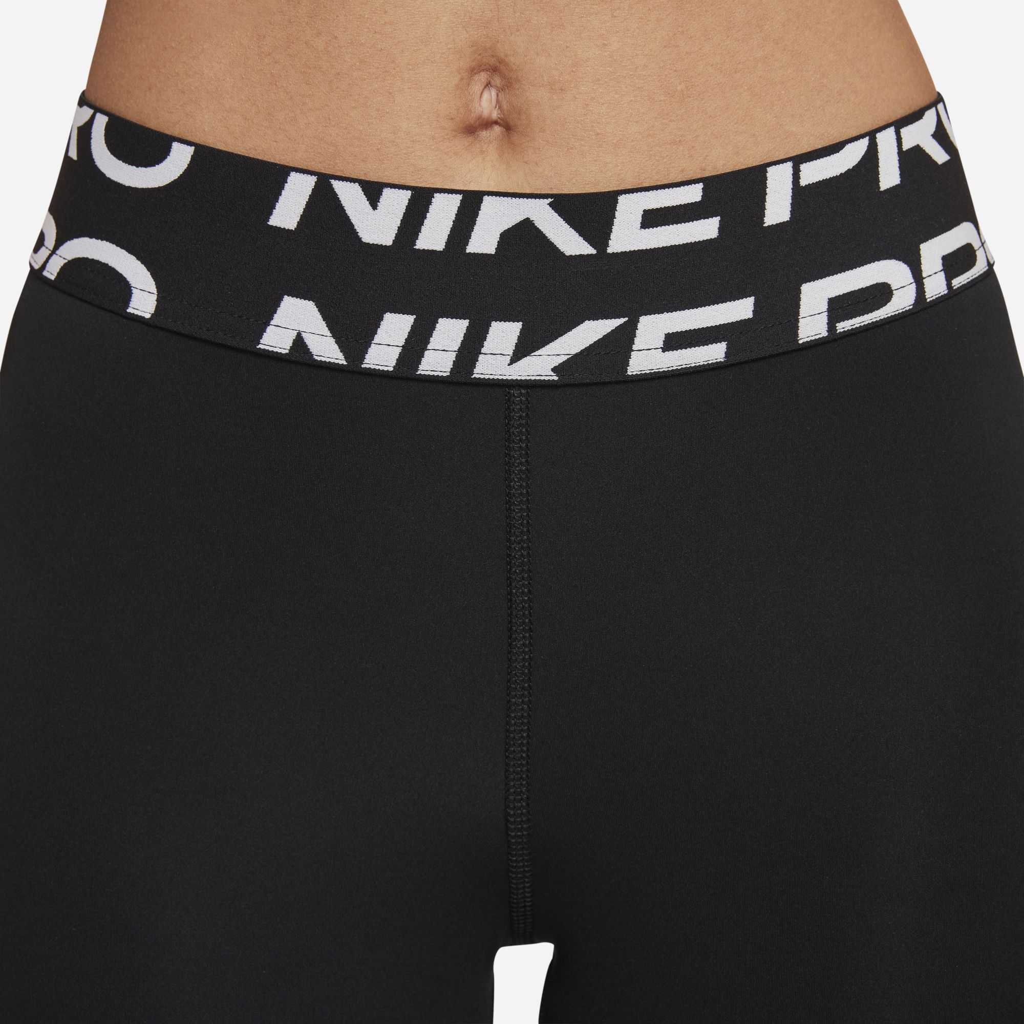 Nike Pro Dri-Fit Mid-Rise Graphic Training Kadın Tayt