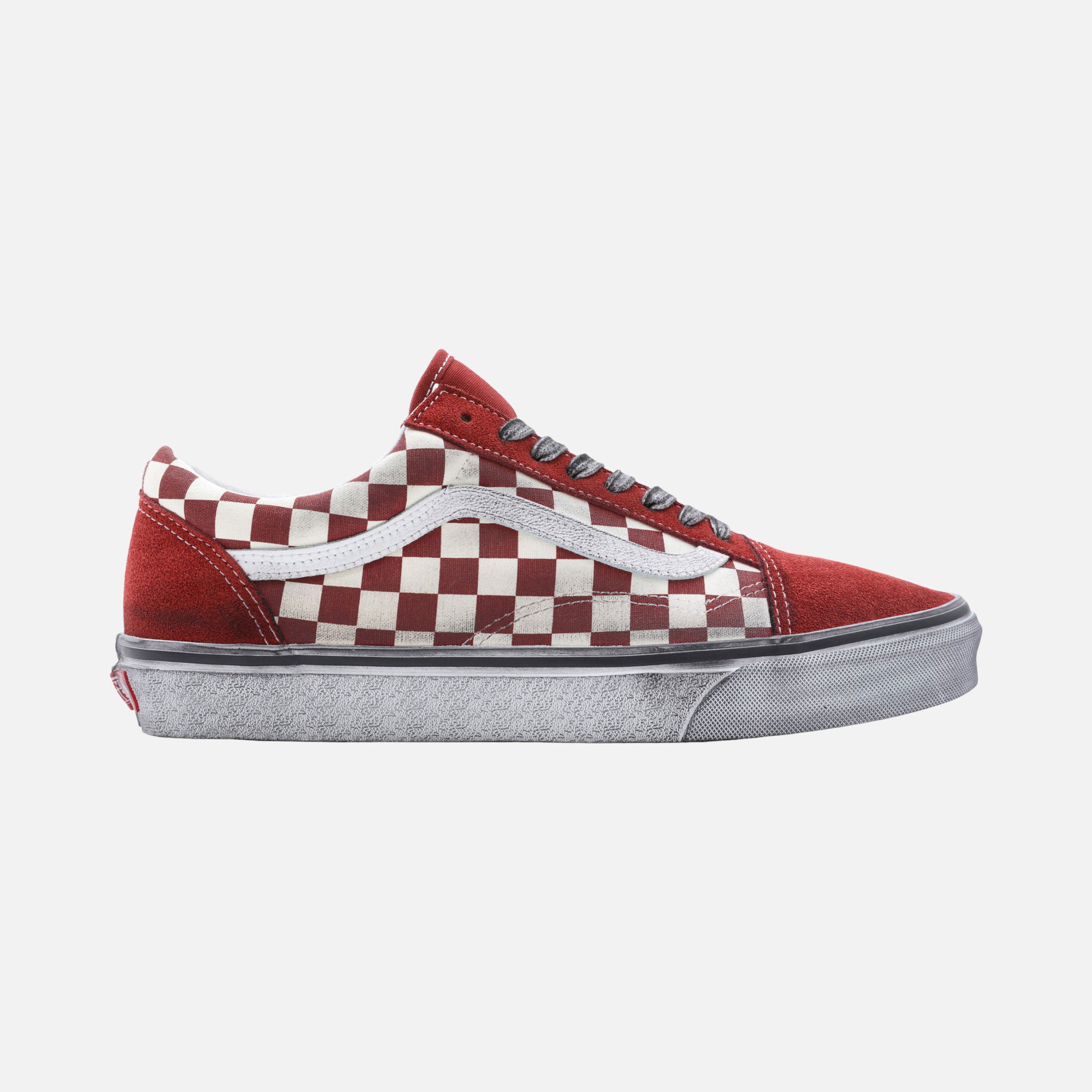 Vans Sportswear Old Skool Checkerboard Erkek Spor Ayakkabı