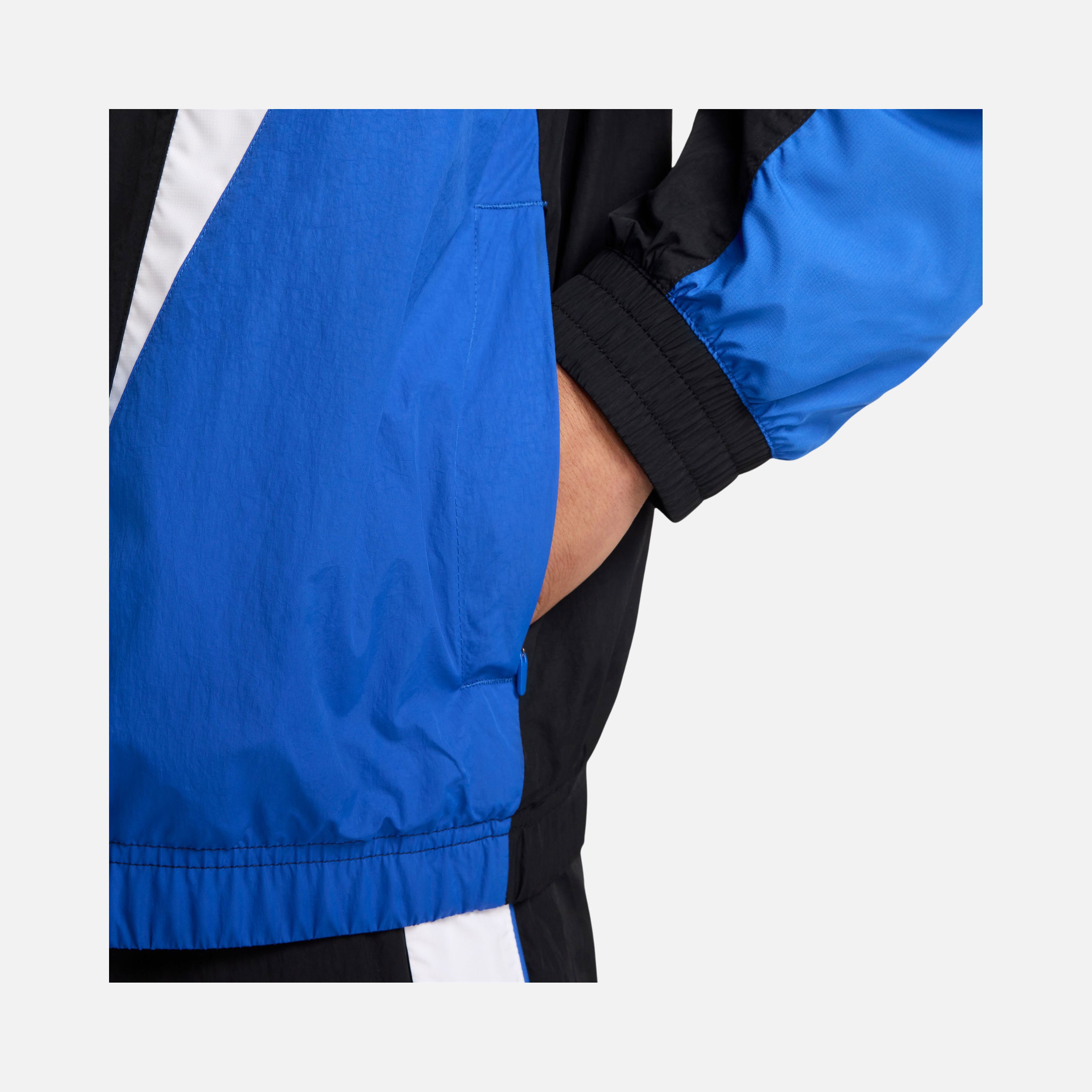 Nike Sportswear Tuned Air Woven Fabric Colorblock Full-Zip Erkek Ceket