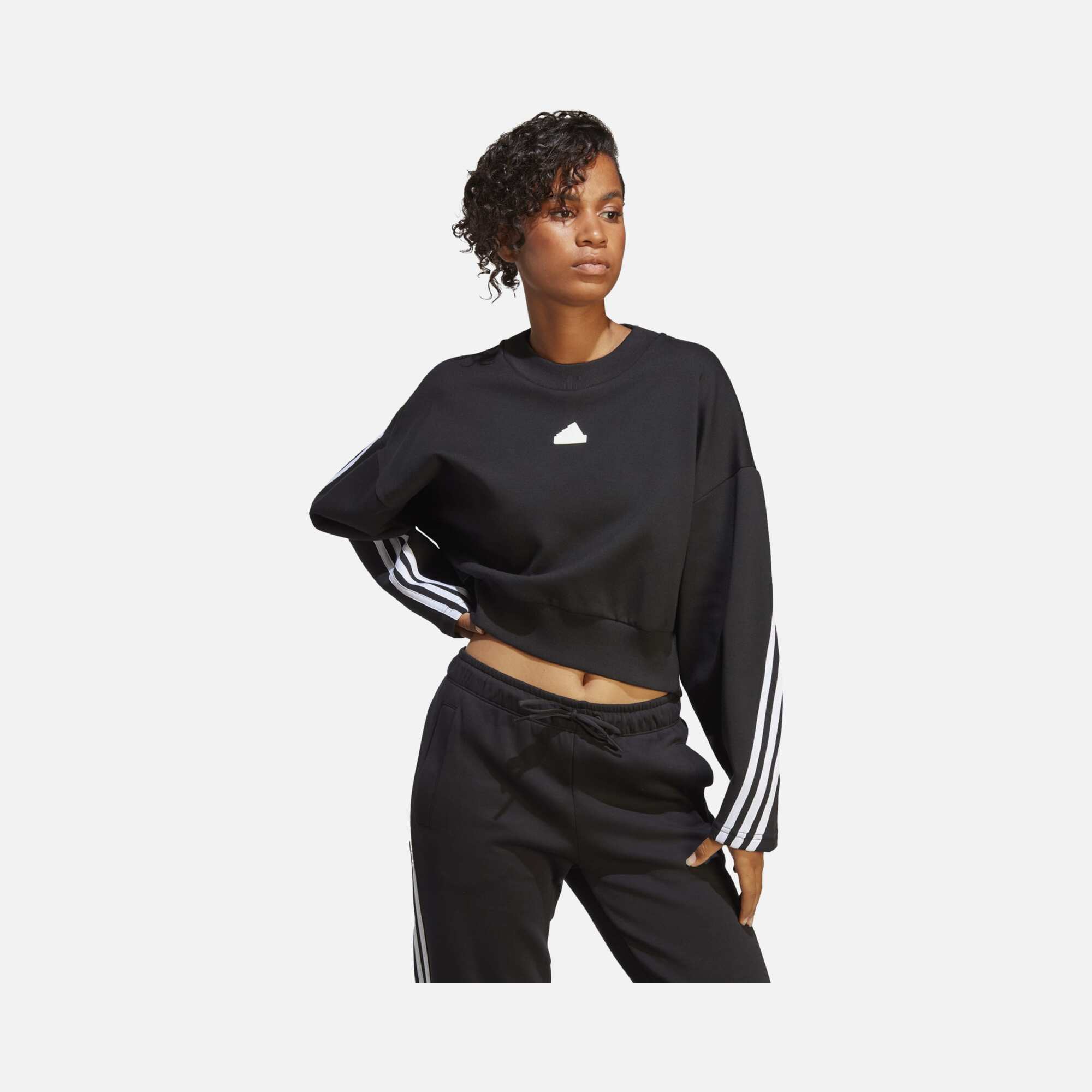 adidas Sportswear Future Icons 3-Stripes SS23 Kadın Sweatshirt
