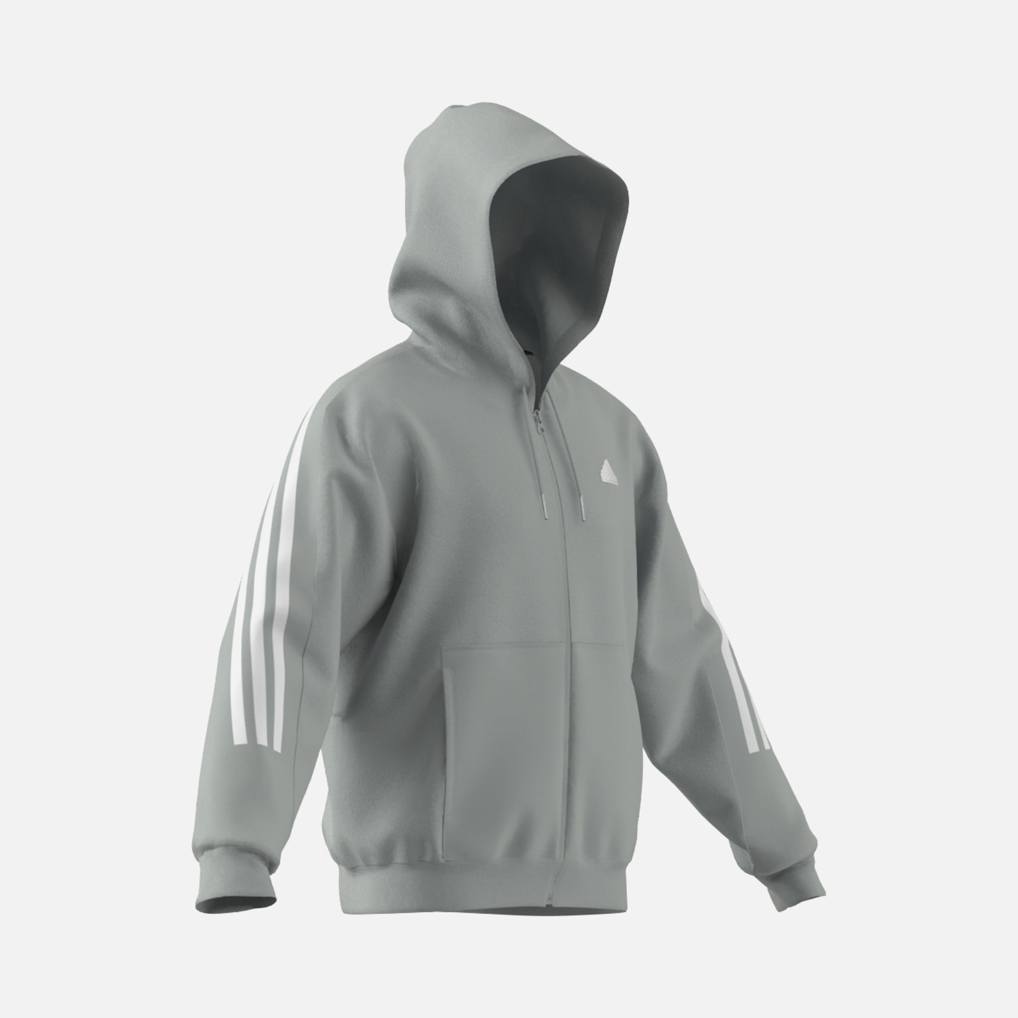 adidas Sportswear Future Icons 3-Stripes Full-Zİp Hoodie Erkek Ceket