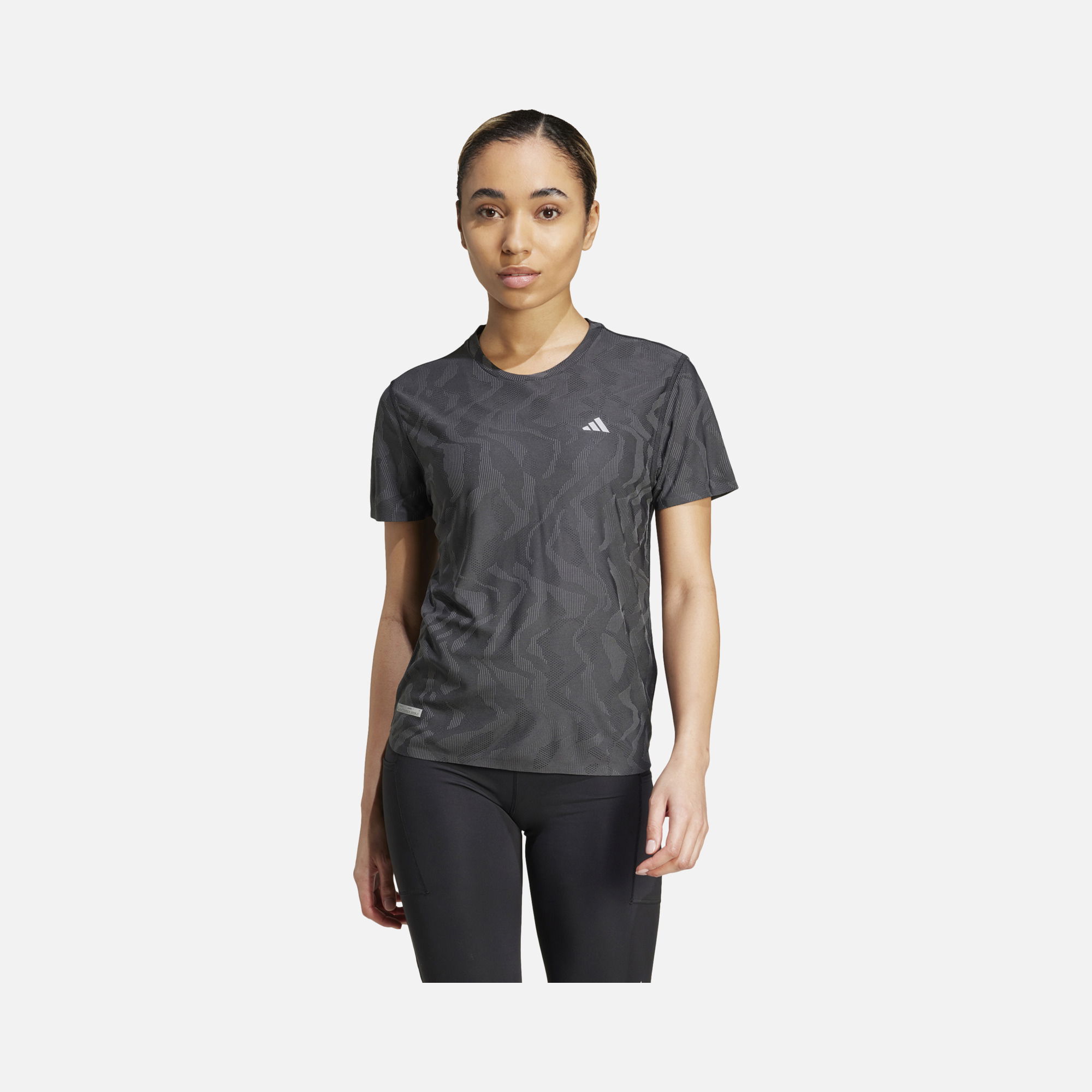 adidas Ultimate HEAT.RDY Engineered Running Short-Sleeve Kadın Tişört
