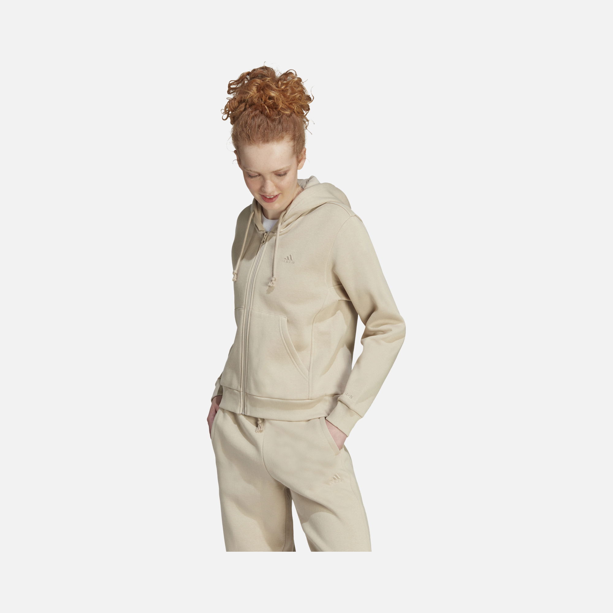 adidas Sportswear ALL SZN Fleece Full-Zip Hoodie Kadın Sweatshirt