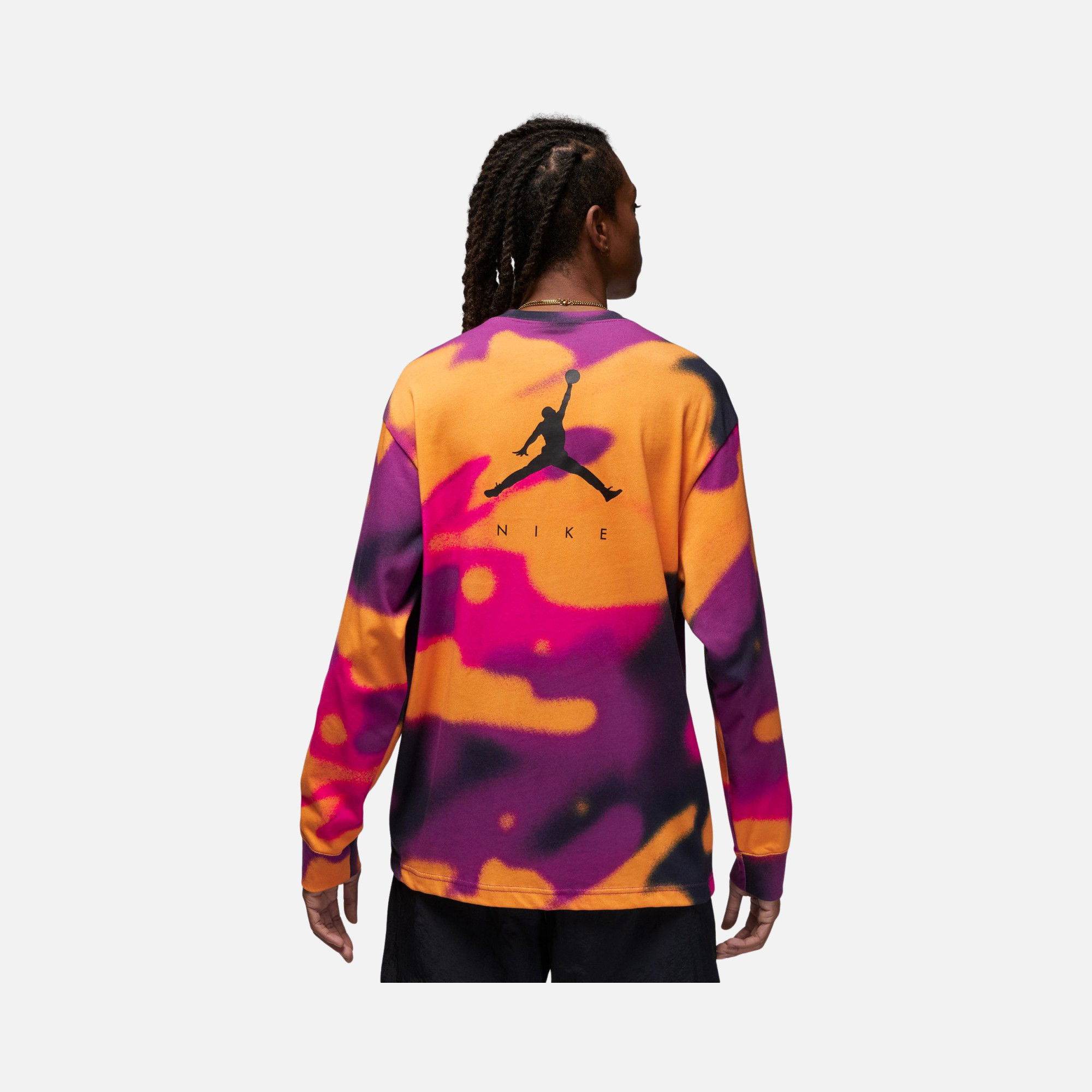Nike Jordan Flight MVP Statement 85 AOP Long-Sleeve Erkek Tişört