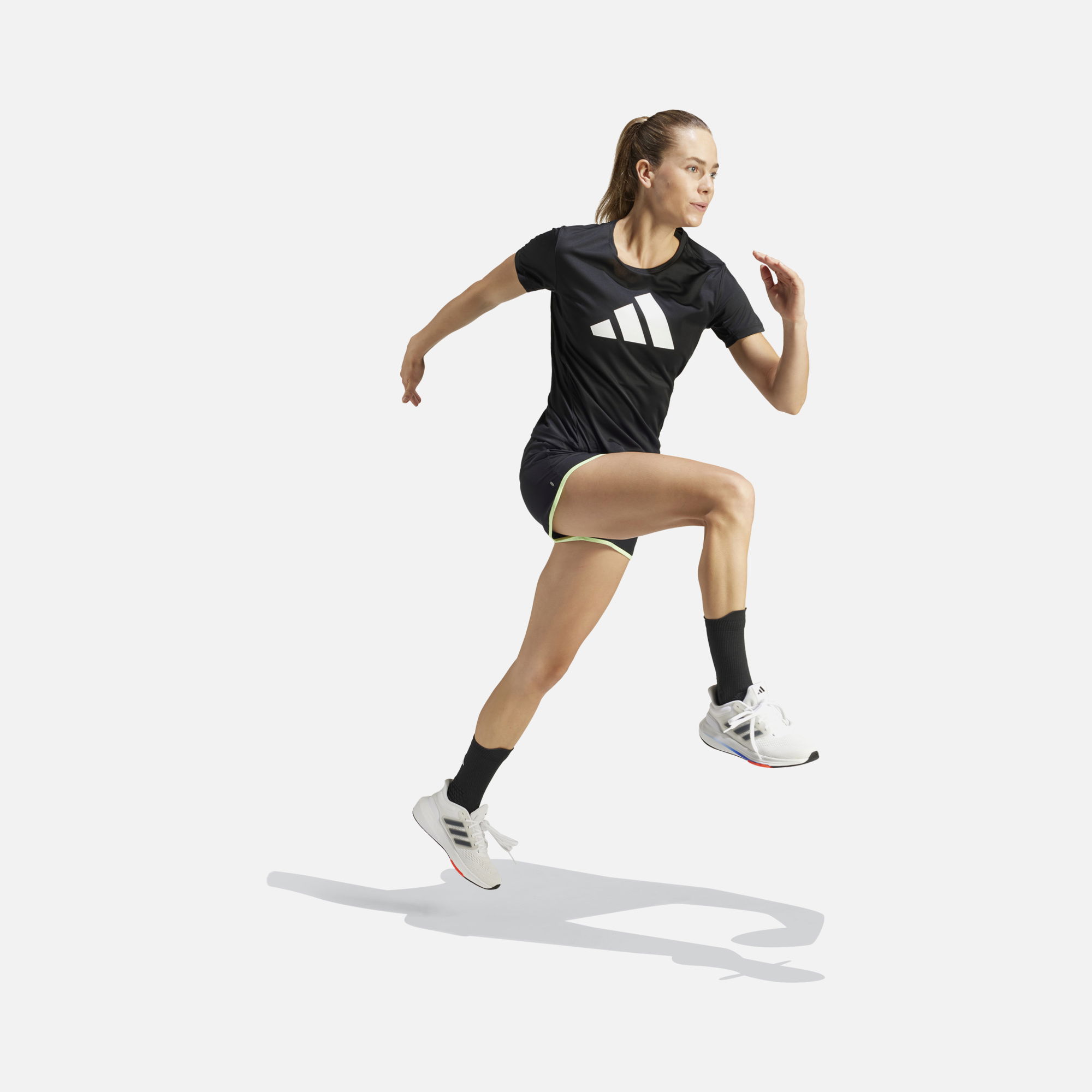 adidas AEROREADY Run It Crew Neck Running Short-Sleeve Kadın Tişört