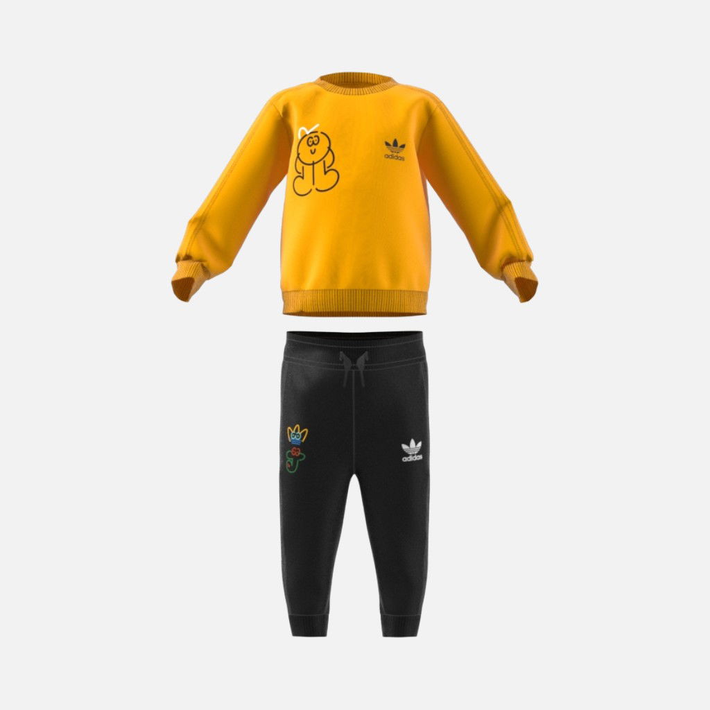 adidas Sportswaer x James Jarvis Crew Graphic Çocuk Eşofman Takımı