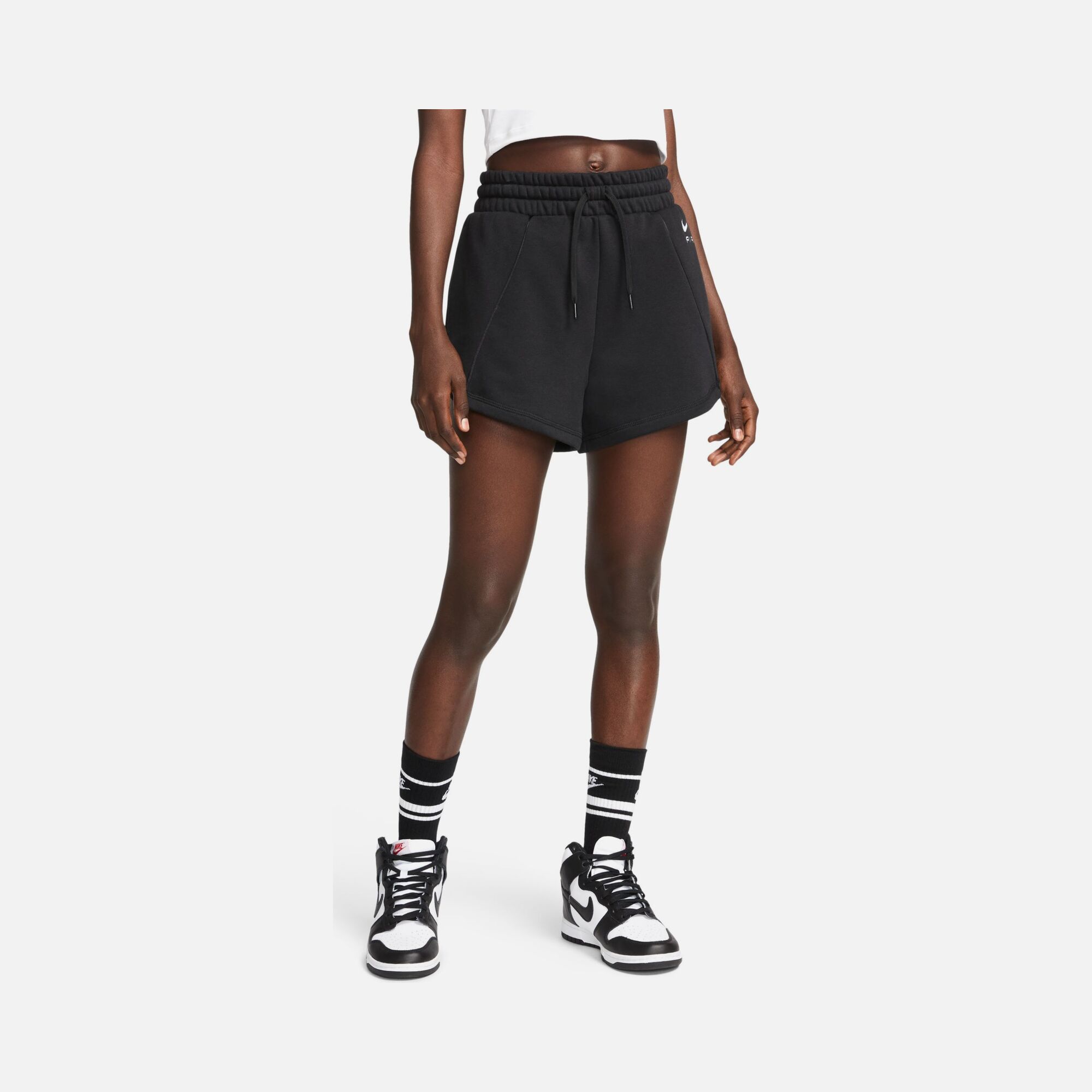 Nike Sportswear Air High-Rise Fleece Kadın Şort