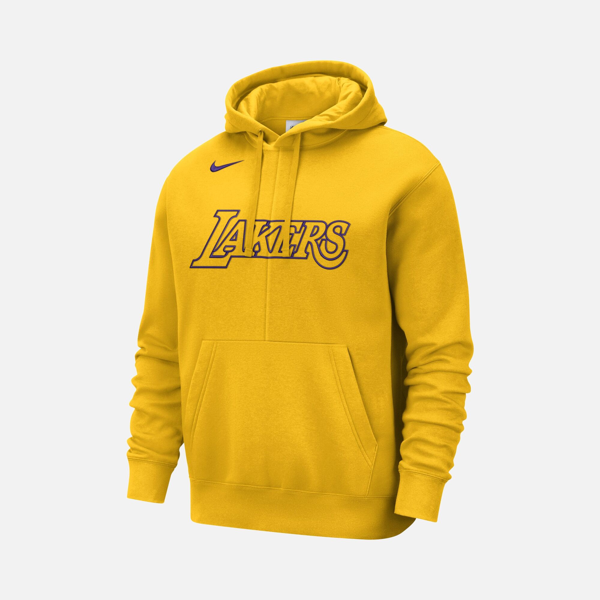 Nike Los Angeles Lakers NBA Courtside Graphic Fleece Hoodie Erkek Sweatshirt