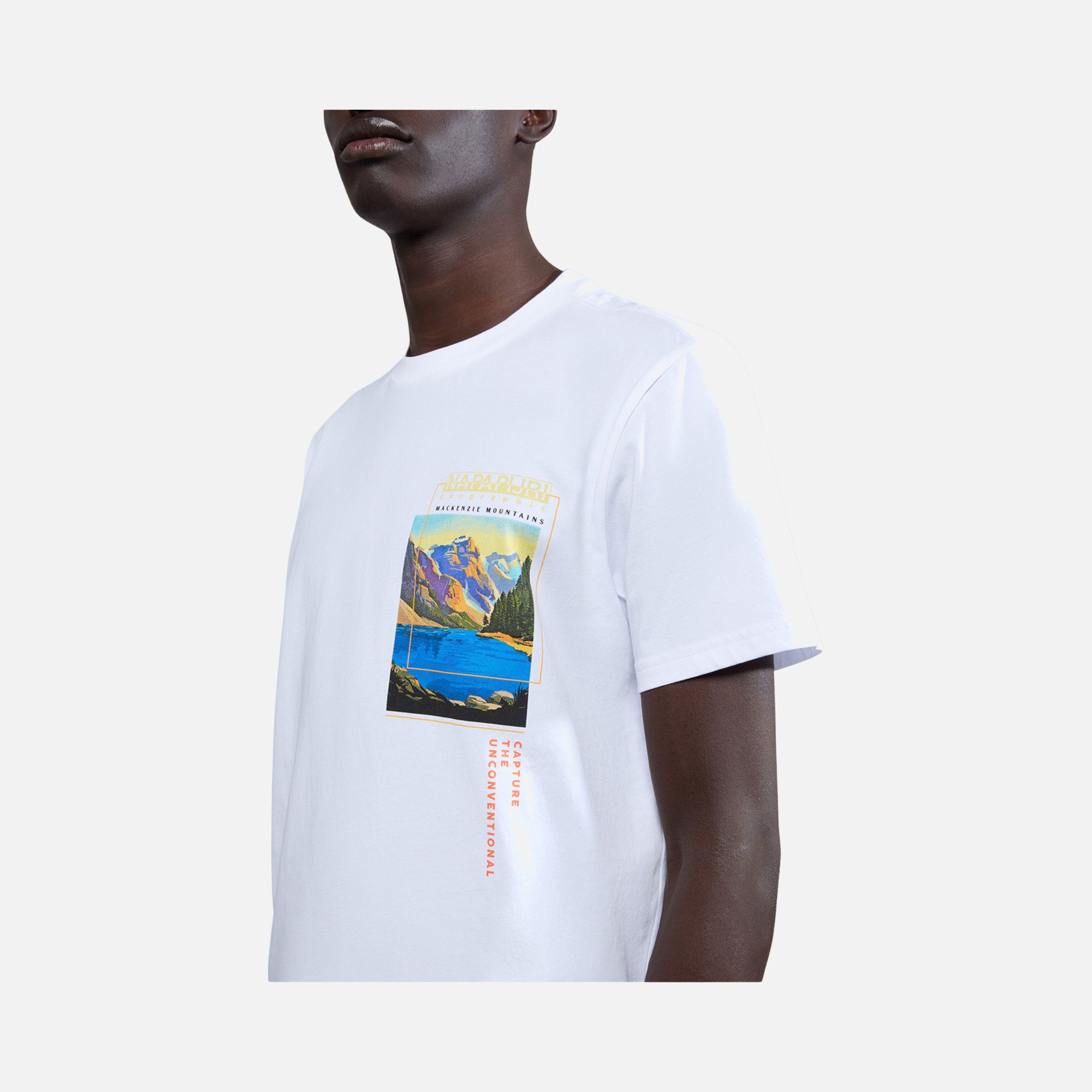 Napapijri Sportswear Canada Graphic Short-Sleeve Erkek Tişört