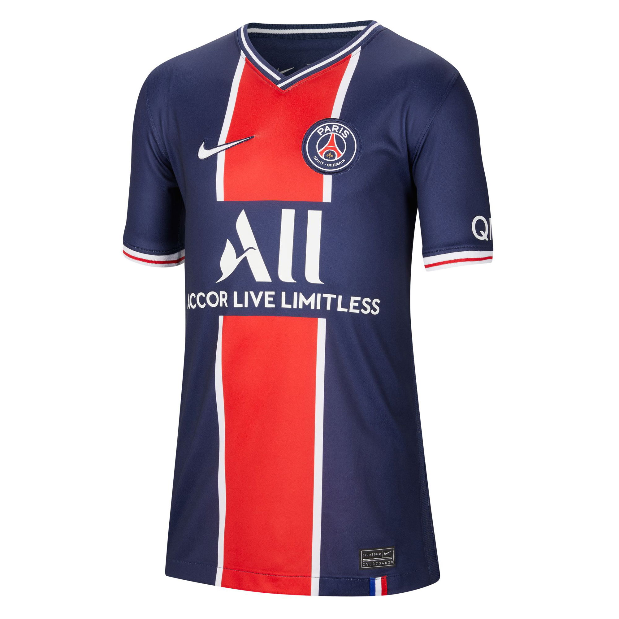 Nike Paris Saint-Germain 2020-2021 Stadyum İç Saha Çocuk Forma