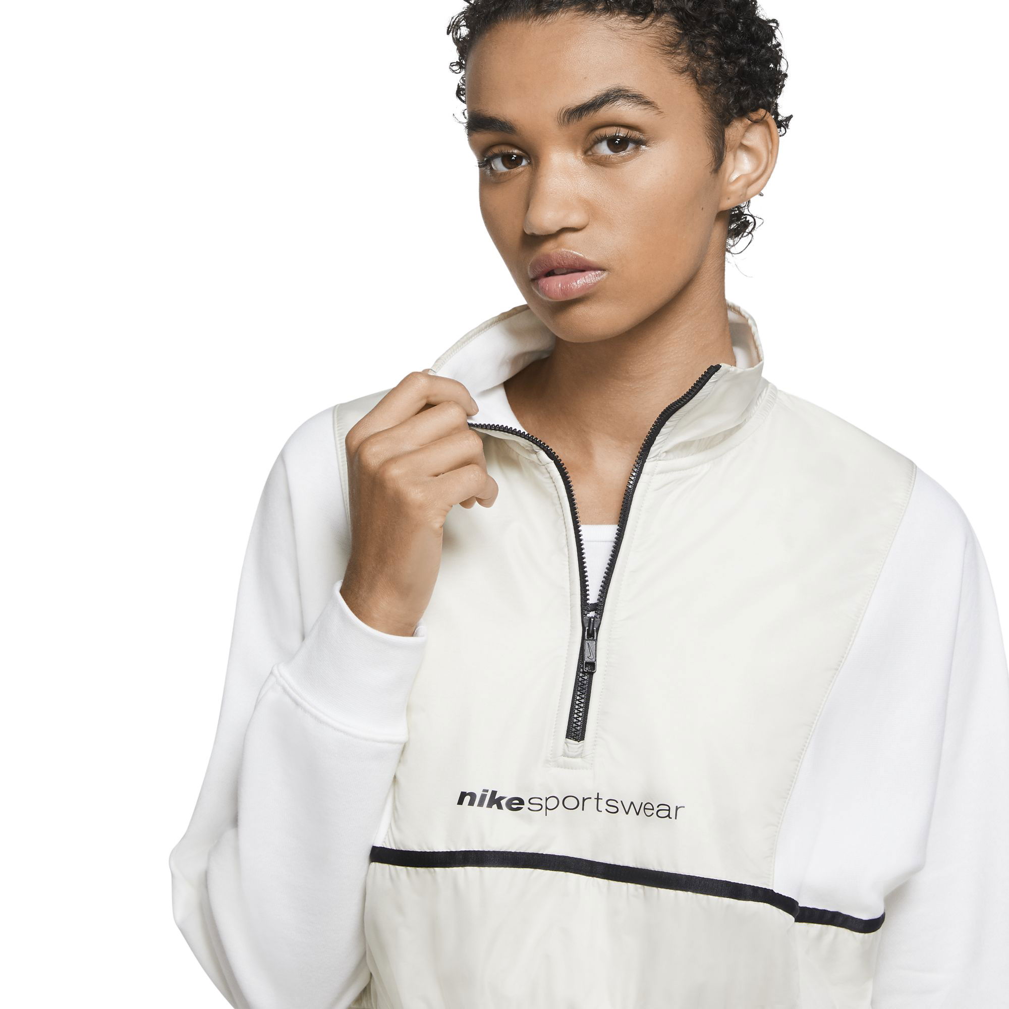 Nike Sportswear 1/4-Zip Archive Remix Top Kadın Sweatshirt