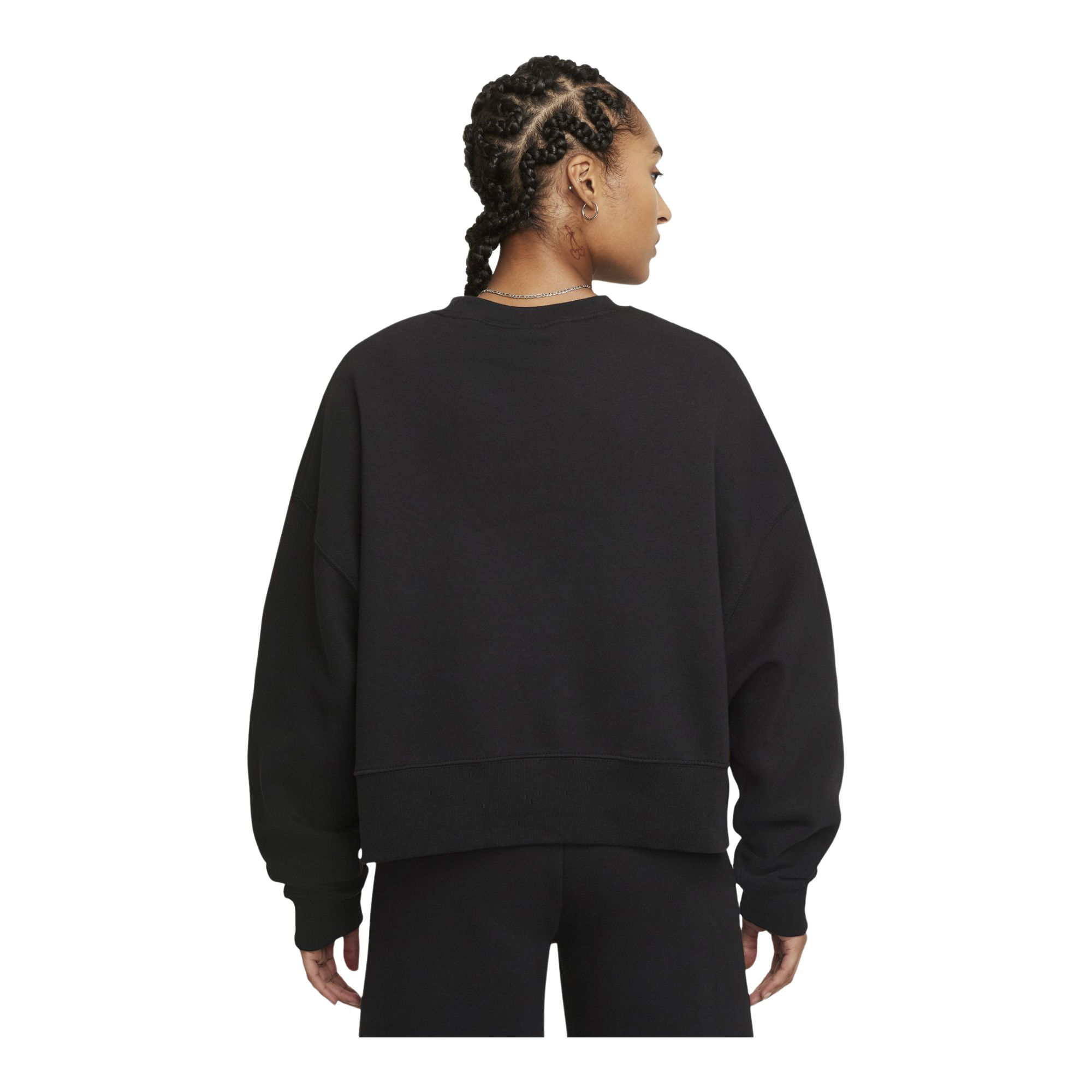 Nike Sportswear Trend Swoosh Printed Crop Fleece Kadın Sweatshirt