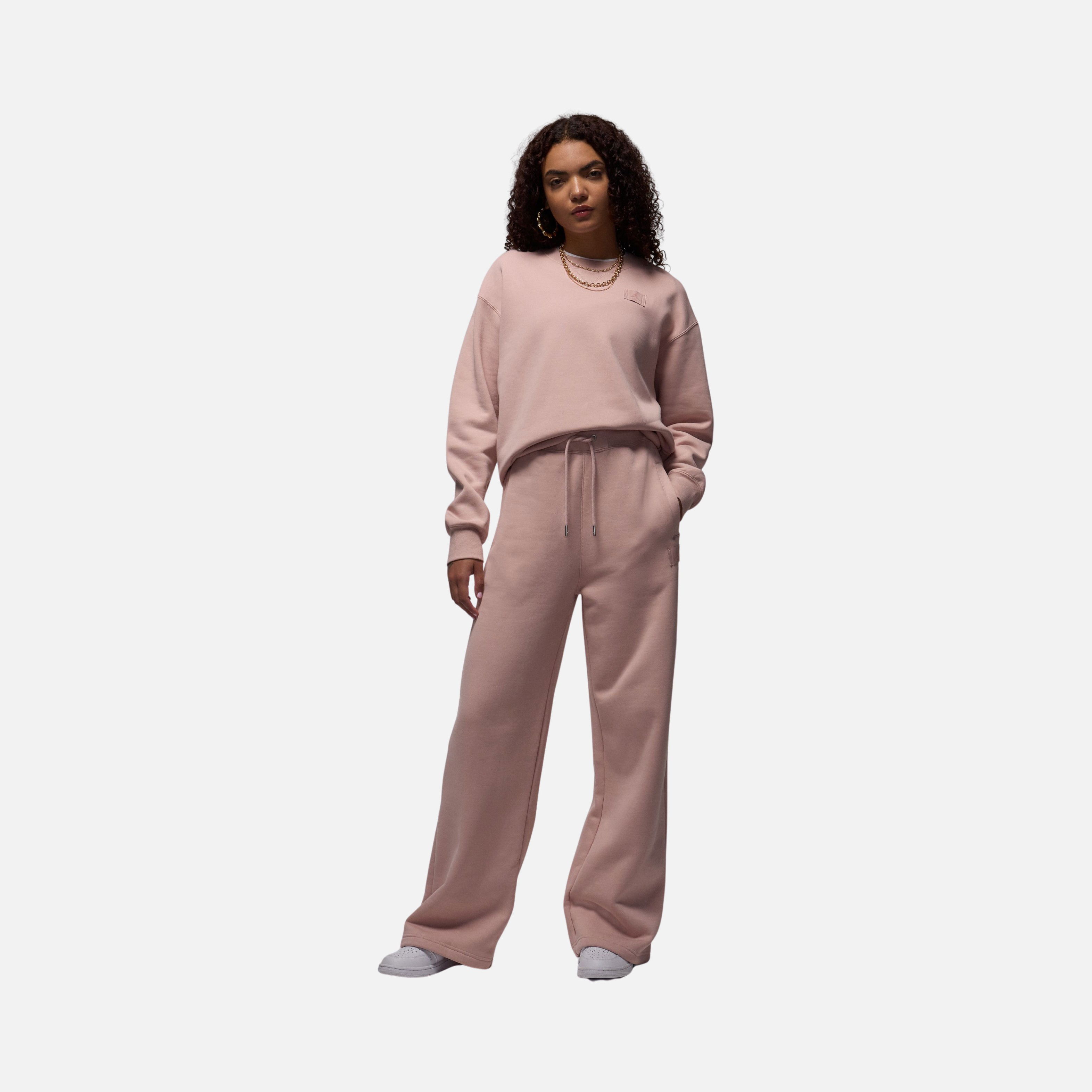 Nike Jordan Flight Fleece Open-Hem Extra Loose Legs Kadın Eşofman Altı