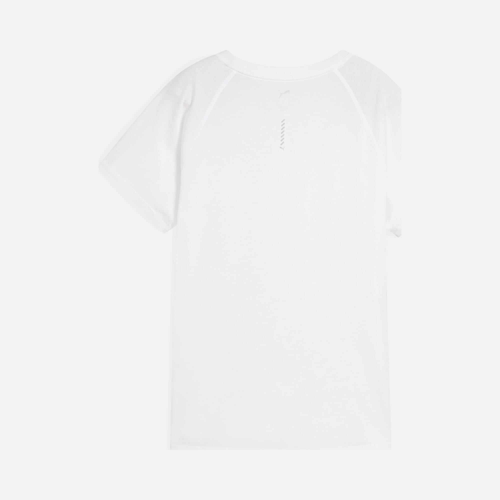 Puma Run Velocity Tri Blend Running Short-Sleeve Kadın Tişört