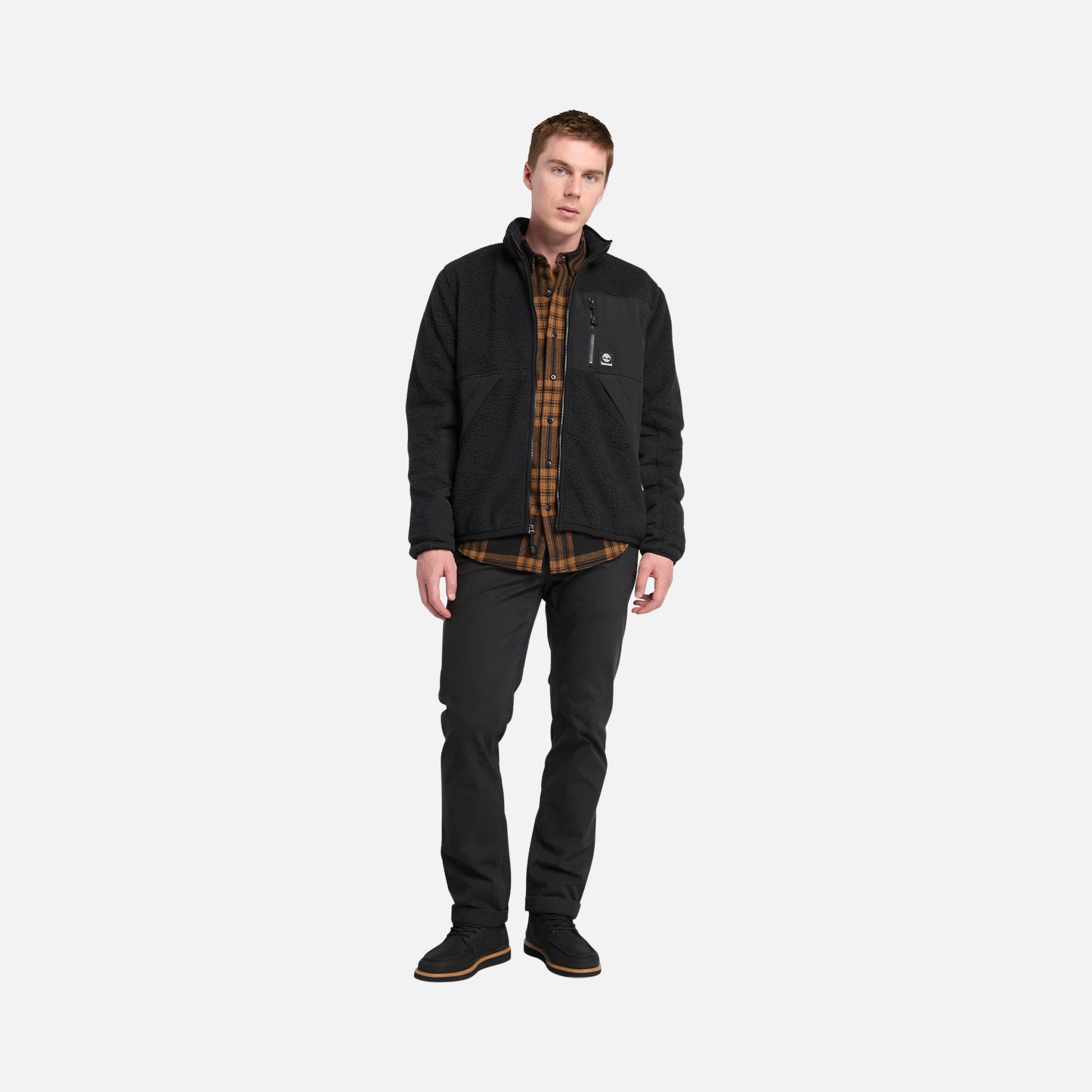 Timberland Sherpa Fleece Full-Zip Erkek Ceket