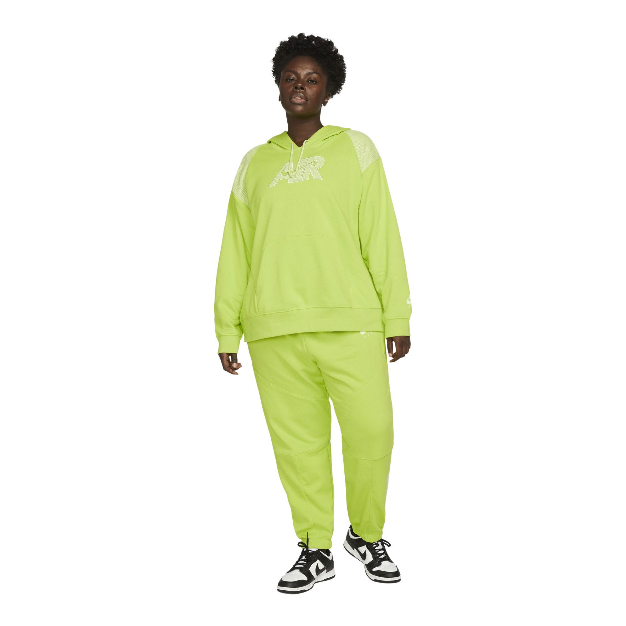 Nike Sportswear Air Fleece Hoodie (Plus-Size) Kadın Sweatshirt