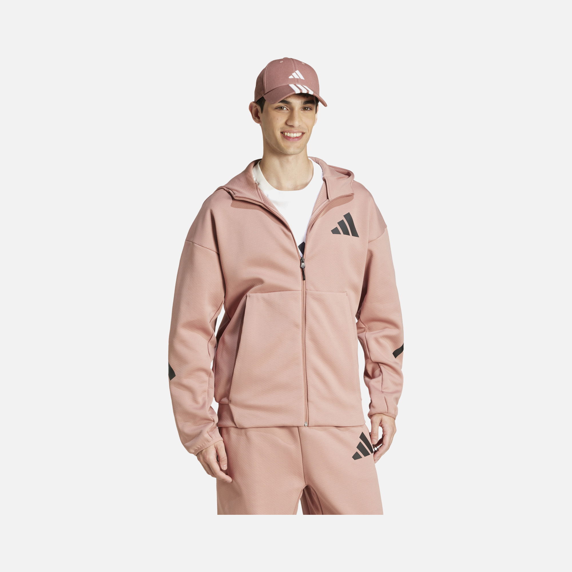 adidas Sportswear Z.N.E. Full-Zip Hooded Erkek Sweatshirt