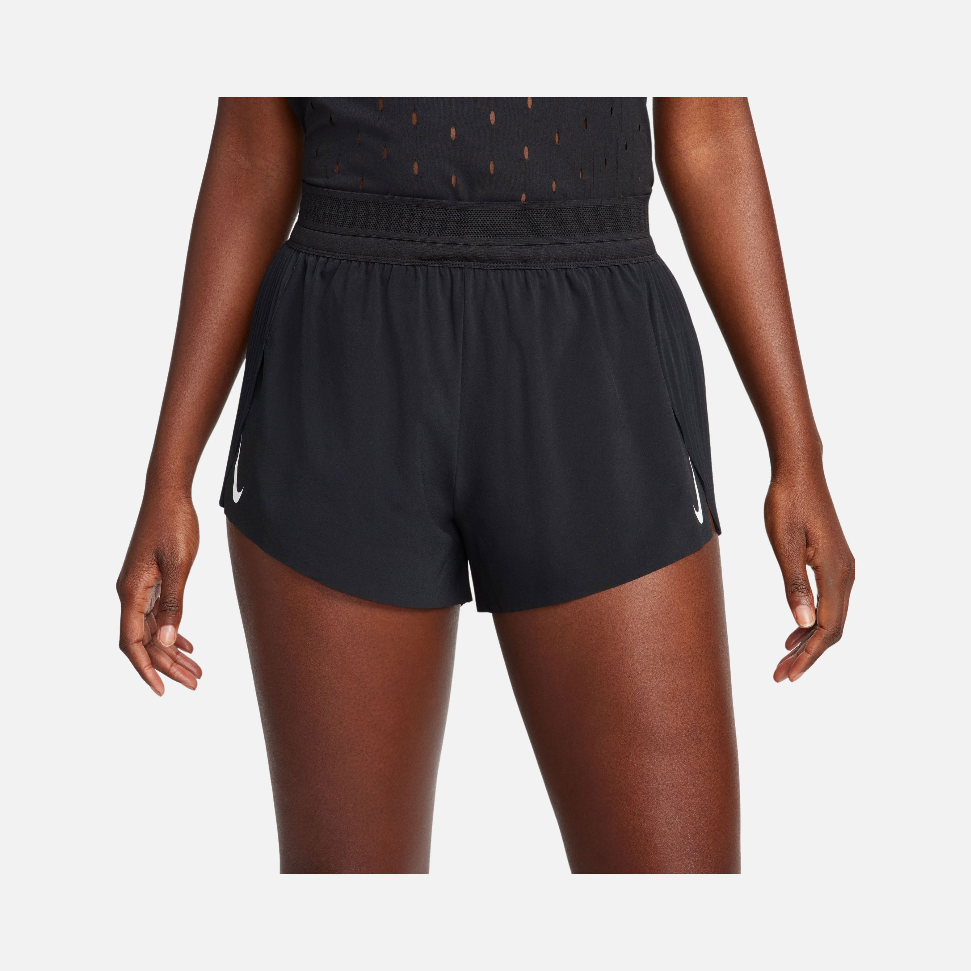 Nike AeroSwift Dri-Fit ADV Mid-Rise Brief-Lined 3" Running Kadın Şort