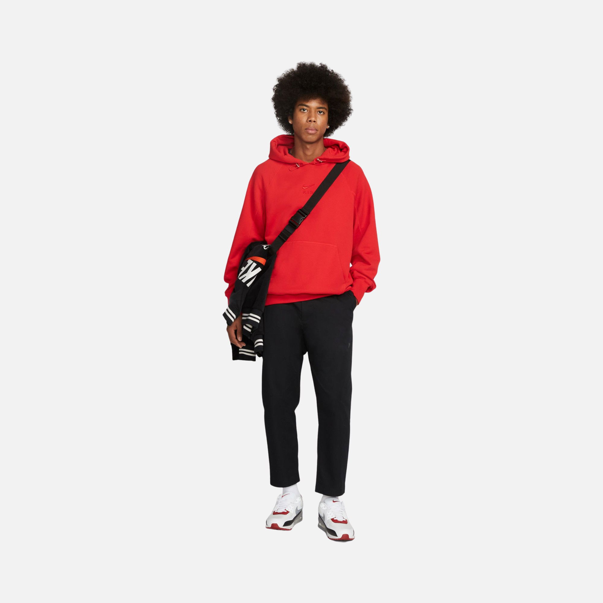 Nike Sportswear A.I.R French Terry Pullover Hoodie Erkek Sweatshirt