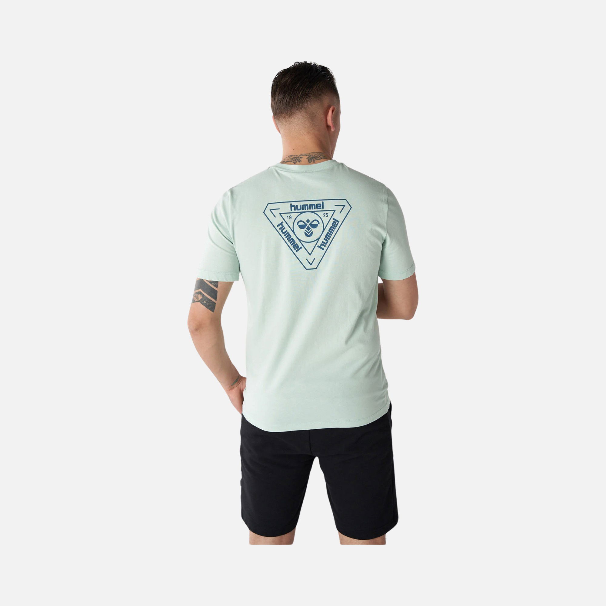 Hummel Sportswear T-IC Ico Messmer Logo Short-Sleeve Erkek Tişört