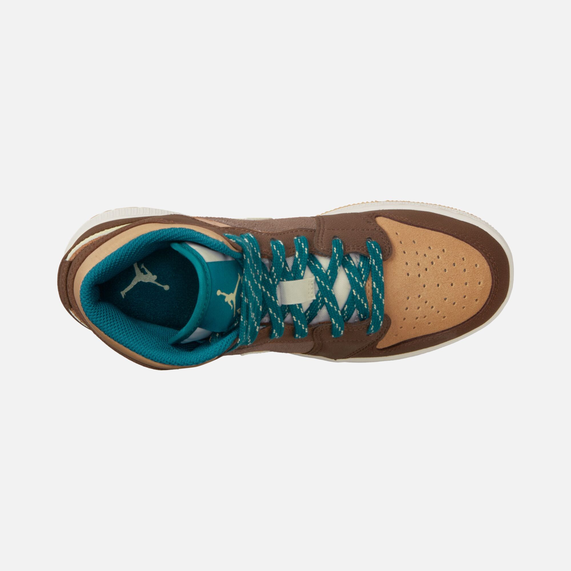 Nike Air Jordan 1 Mid SE ''Suede & Leather Details'' (GS) Spor Ayakkabı