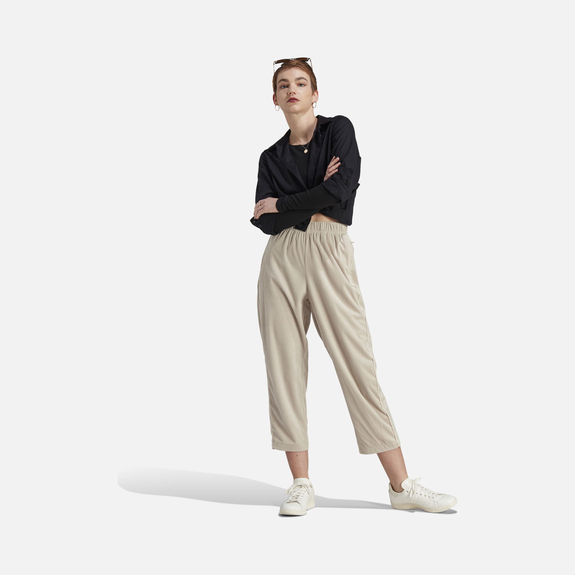 adidas Sportswear Open Hem Corduroy Kadın Pantolon