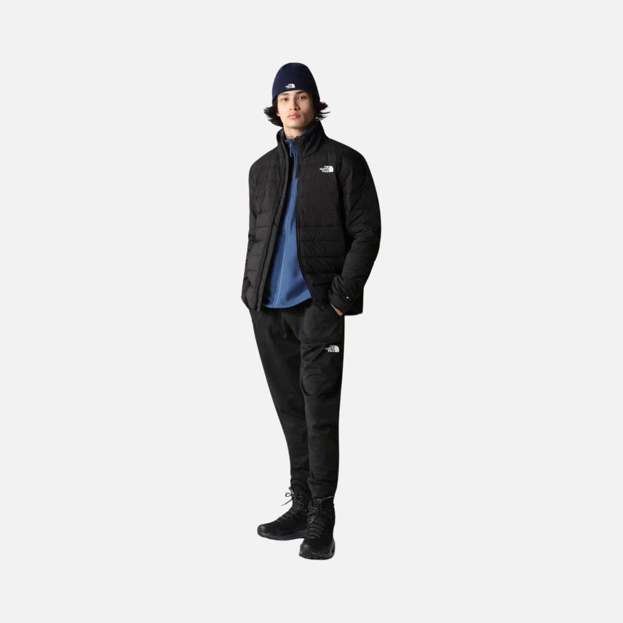 North Face Belleview Stretch Goose Down 600 Packable Full-Zip Erkek Mont