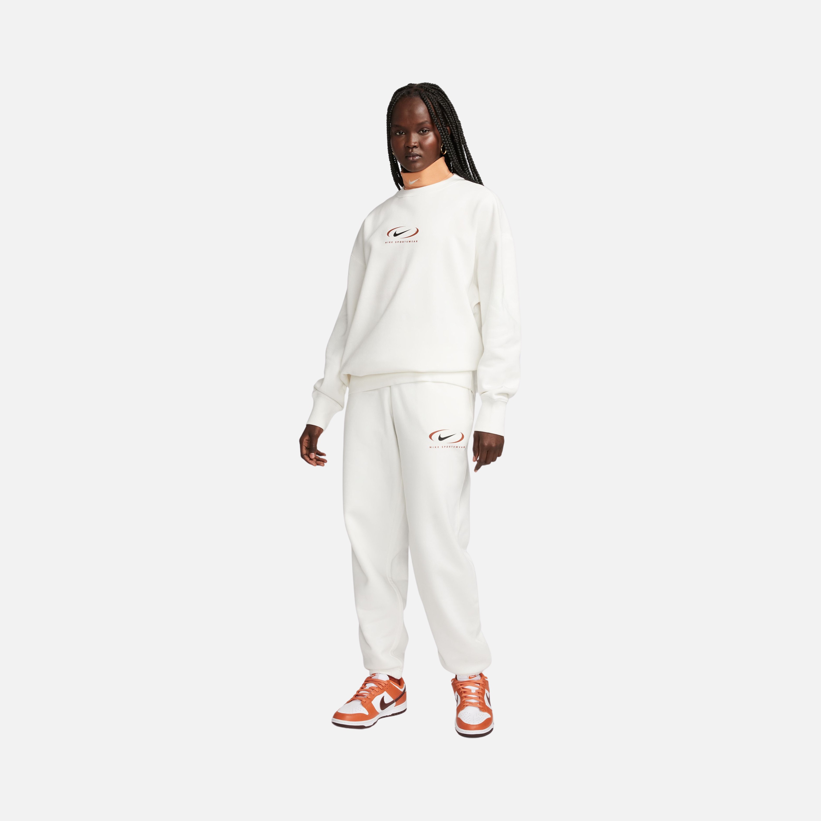 Nike Sportswear Phoenix Fleece Oversized High Waist Kadın Eşofman Altı