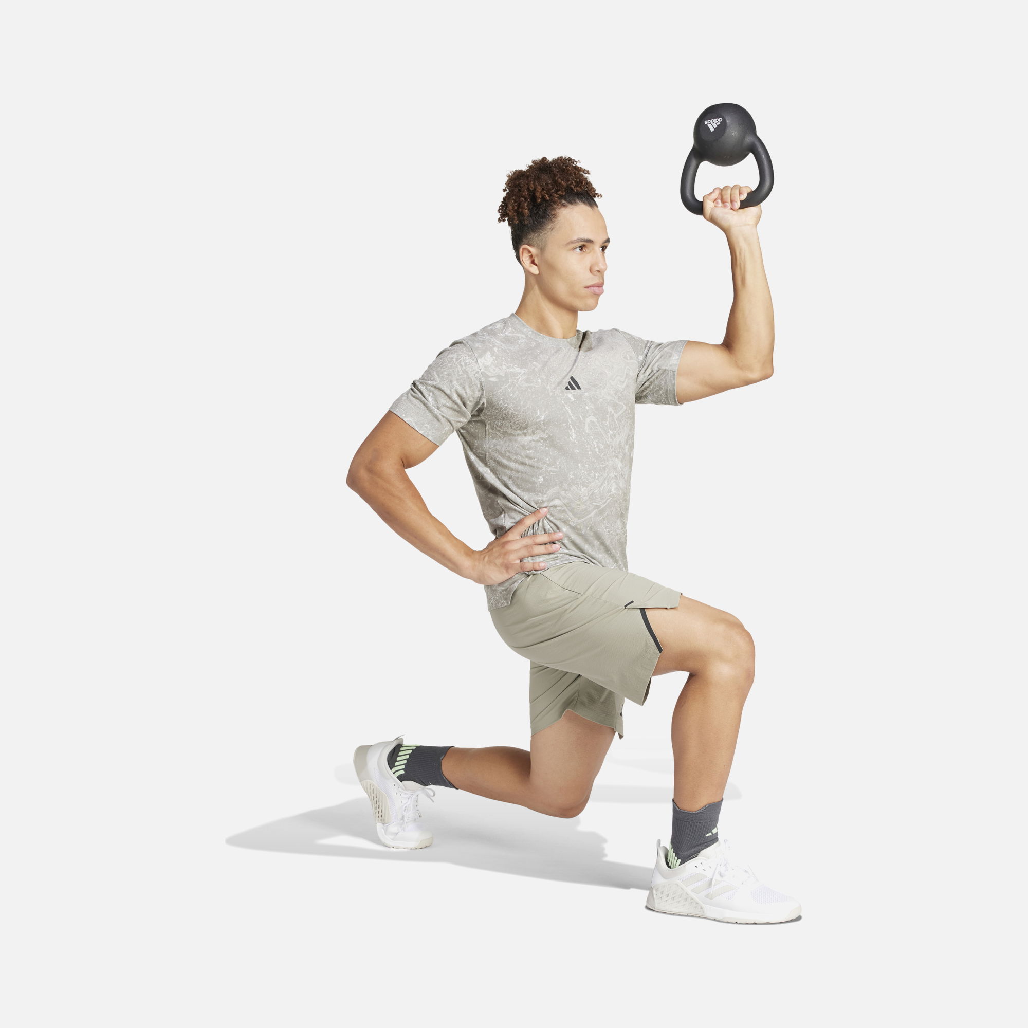adidas Aeroready Power Workout Training Short-Sleeve Erkek Tişört