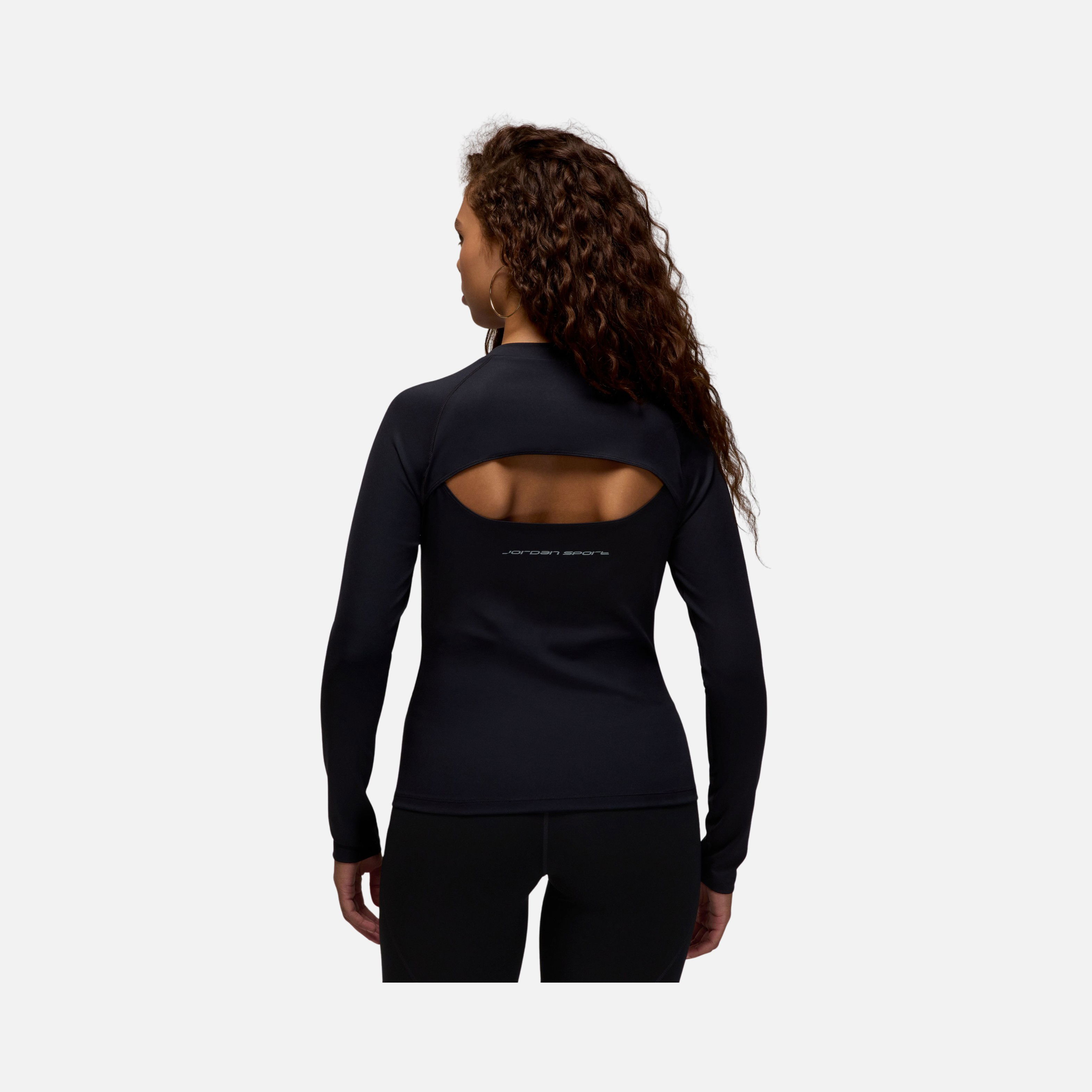 Nike Dri-Fit Jordan Sport Bodycon Training Long-Sleeve Kadın Tişört